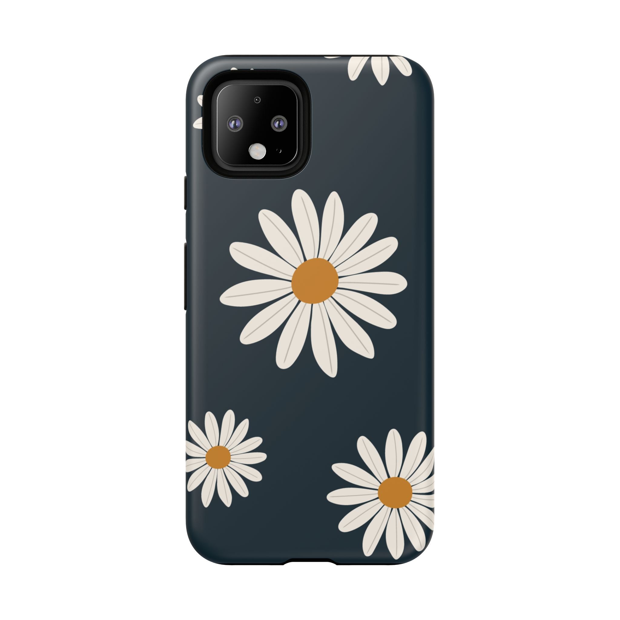 Daisy Phone Case, Floral Phone Cover, Tough Phone Case, Gift for Flower Lovers, Smartphone Accessory, Spring Design