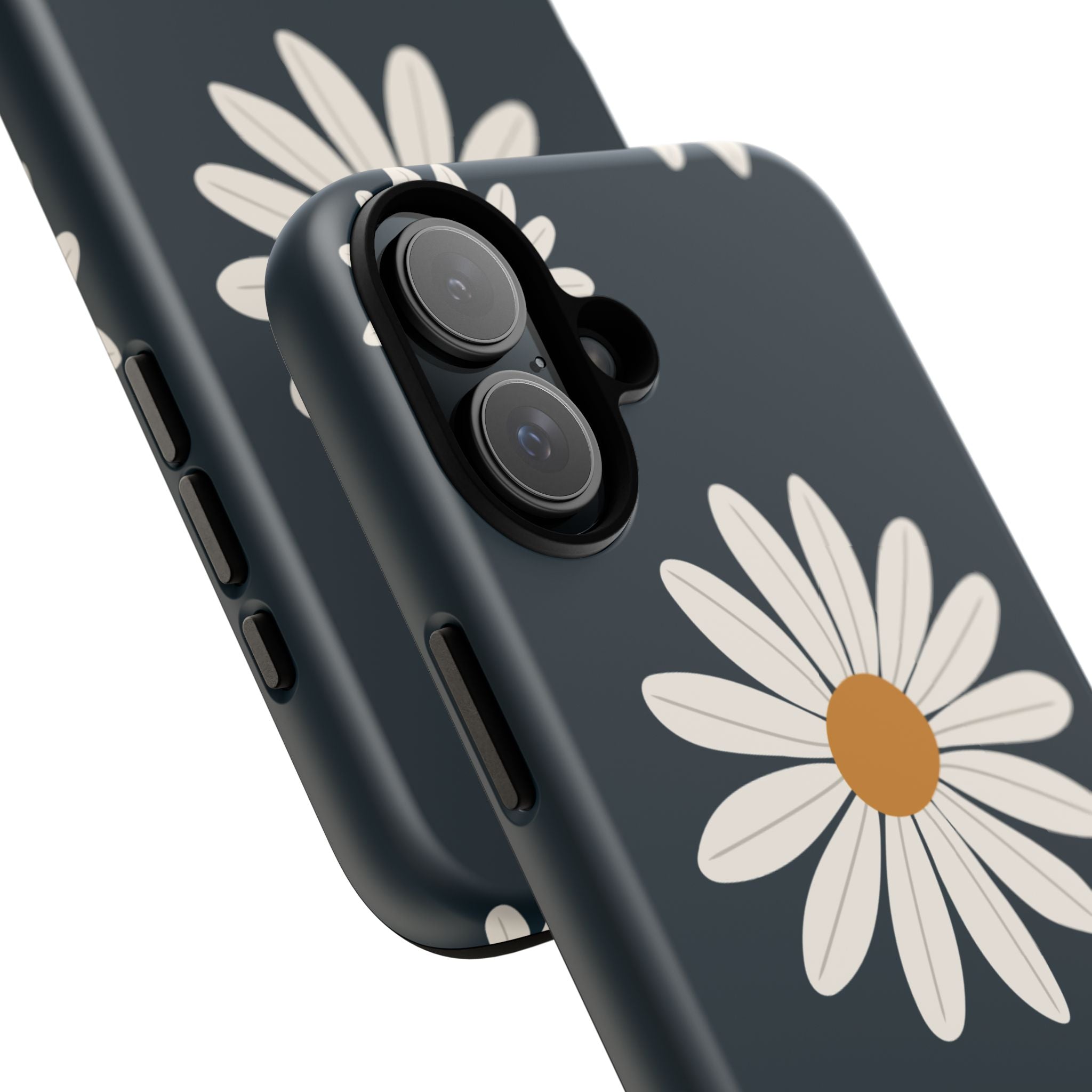 Daisy Phone Case, Floral Phone Cover, Tough Phone Case, Gift for Flower Lovers, Smartphone Accessory, Spring Design