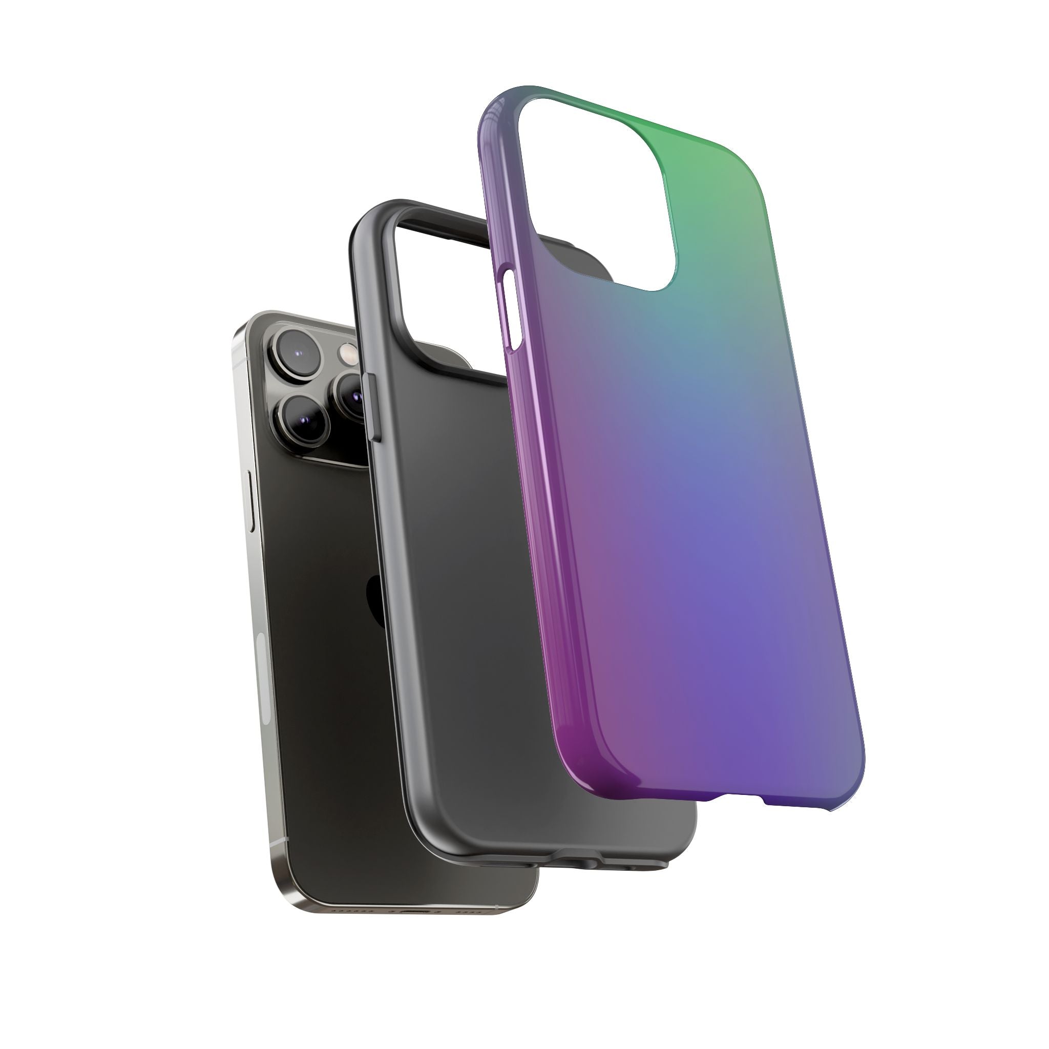 Gradient Phone Case, Durable Phone Protector, Trendy Cell Phone Accessory, Gift for Tech Lovers, Stylish Mobile Case
