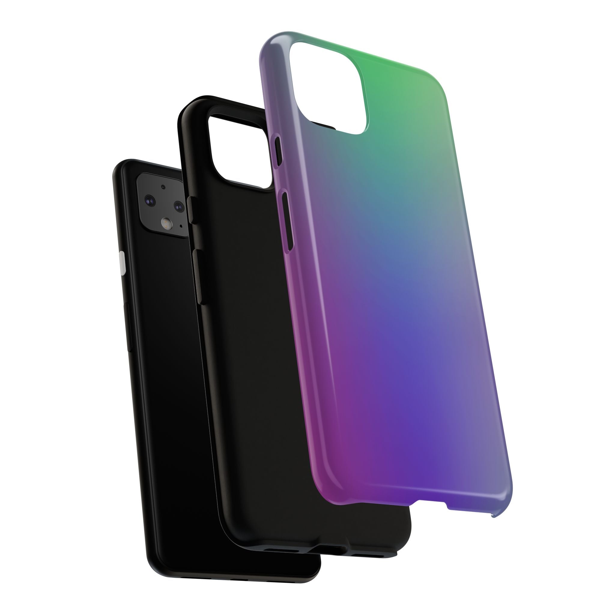 Gradient Phone Case, Durable Phone Protector, Trendy Cell Phone Accessory, Gift for Tech Lovers, Stylish Mobile Case