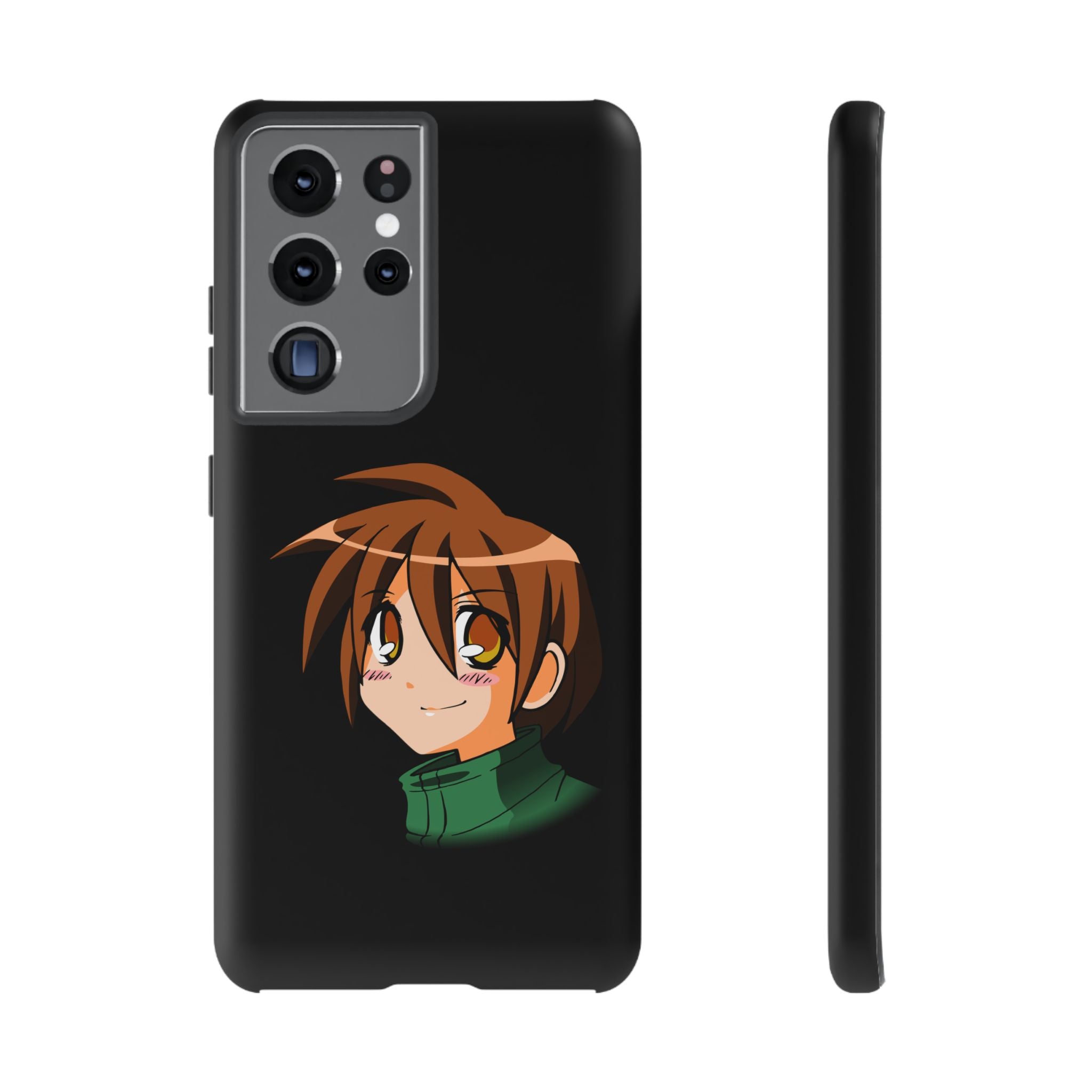 Anime Character Phone Case, Cute Phone Cover, Tough Cases for Teens, Customizable Gift, Geeky Accessories