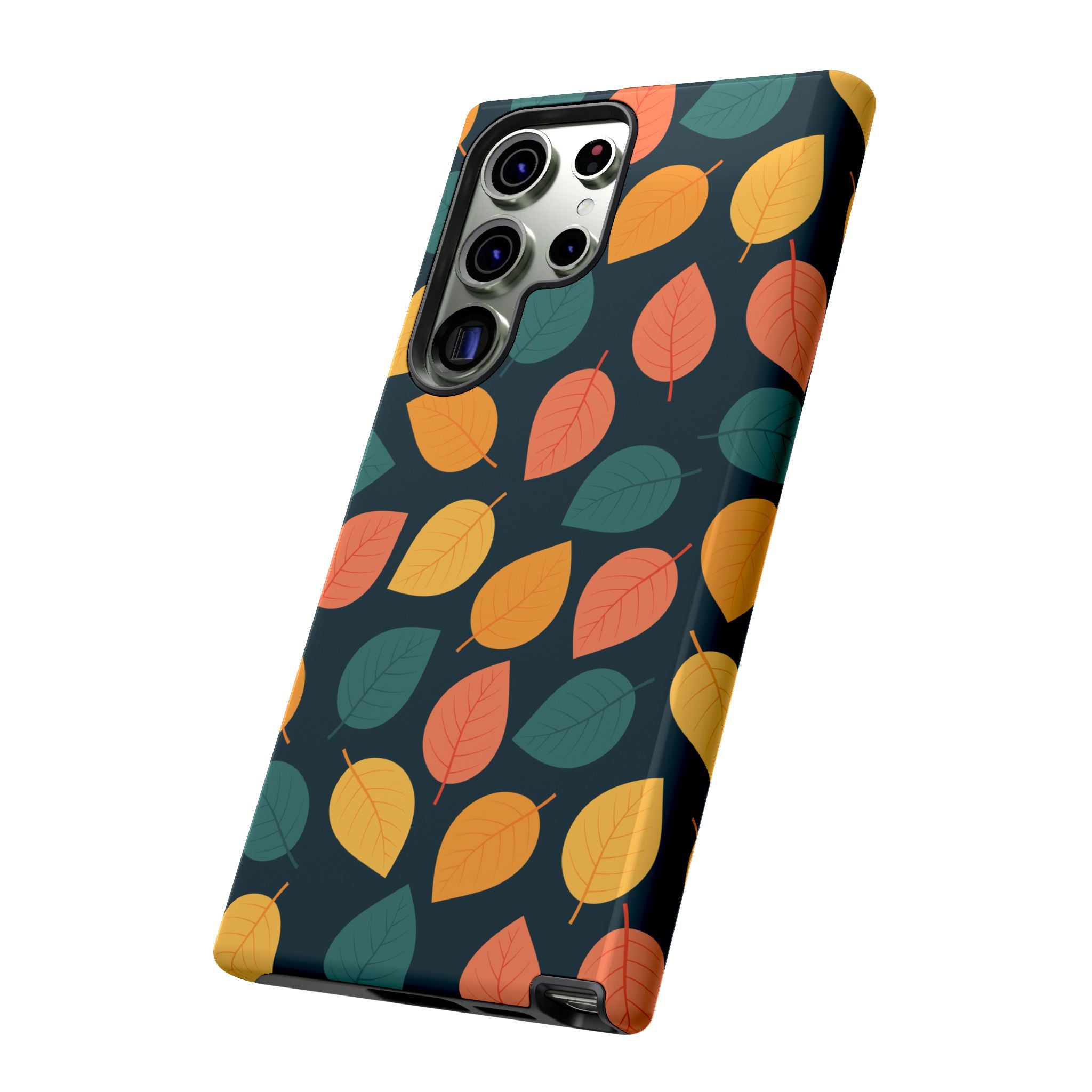 Autumn Leaves Phone Case - Protective Cell Phone Cover, Fall Aesthetic, Nature Lover Gift, Seasonal Accessories, Eco-Friendly Case