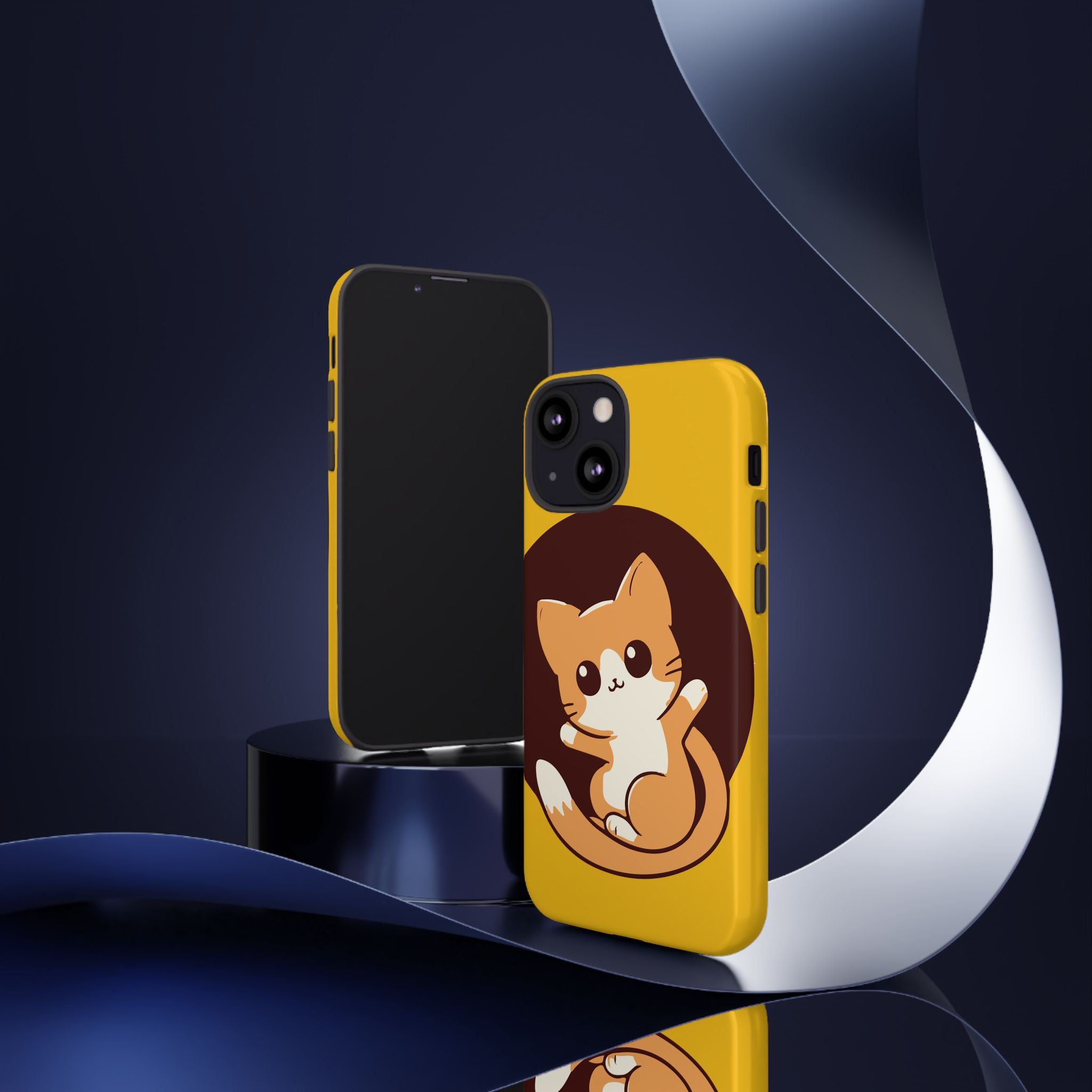 Cute Cat Phone Case | Tough Cases for Cat Lovers, Animal Design, Fun Gift, Unique Case, Durable Protection