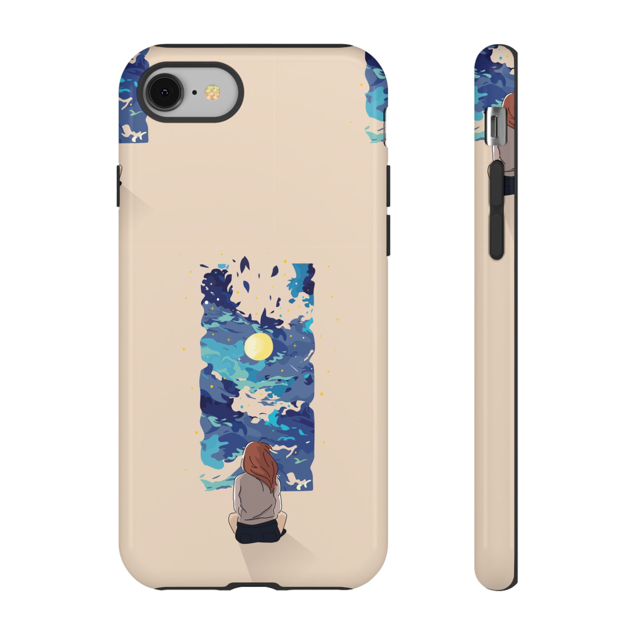 Artistic Phone Case – Expressive Protective Cover, Unique Gift for Her, Birthday Present, Eco-Friendly Mobile Accessory, Smartphone Case
