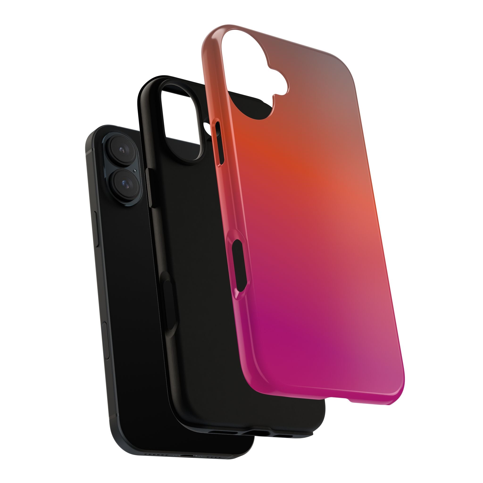 Gradient Phone Case, Custom Tough Case, Durable Phone Accessory, Vibrant Design, Gift for Tech Lovers, Birthday and Holiday Present