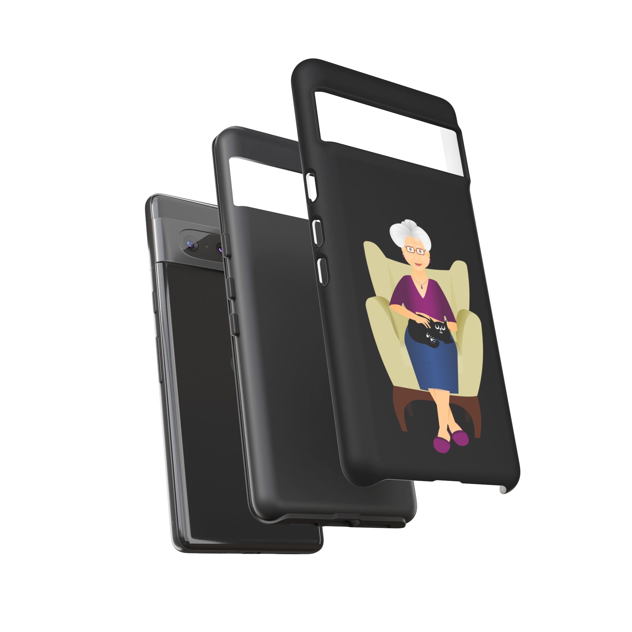 Grandma Phone Case, Tough Phone Cover for Grandparents, Durable Case for Seniors, Unique Gift for Grandmother, Personalized Tech Accessory