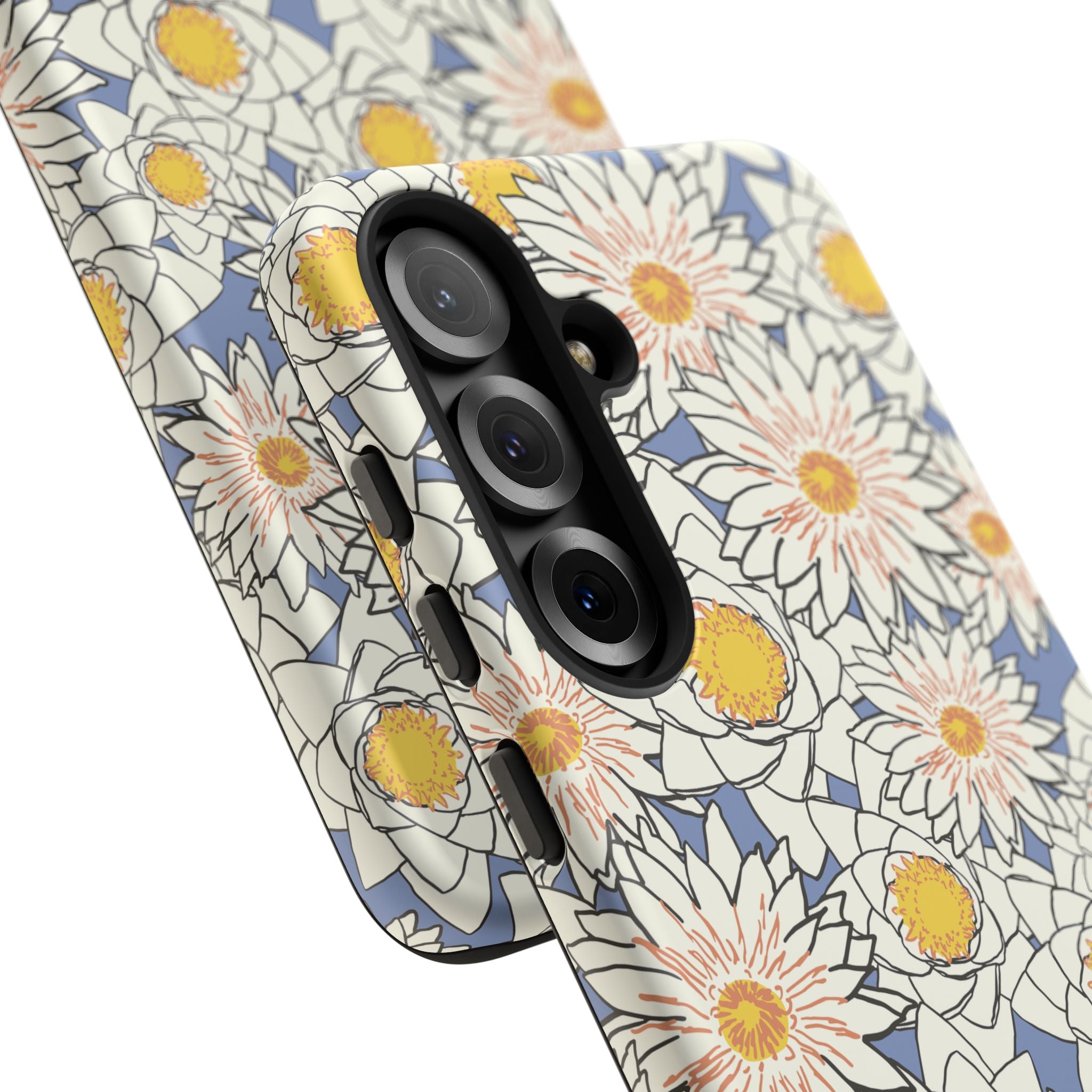 Stylish Phone Case, Floral Protective Cover, Gift for Nature Lovers, Trendy Tech Accessory, Customizable Phone Case