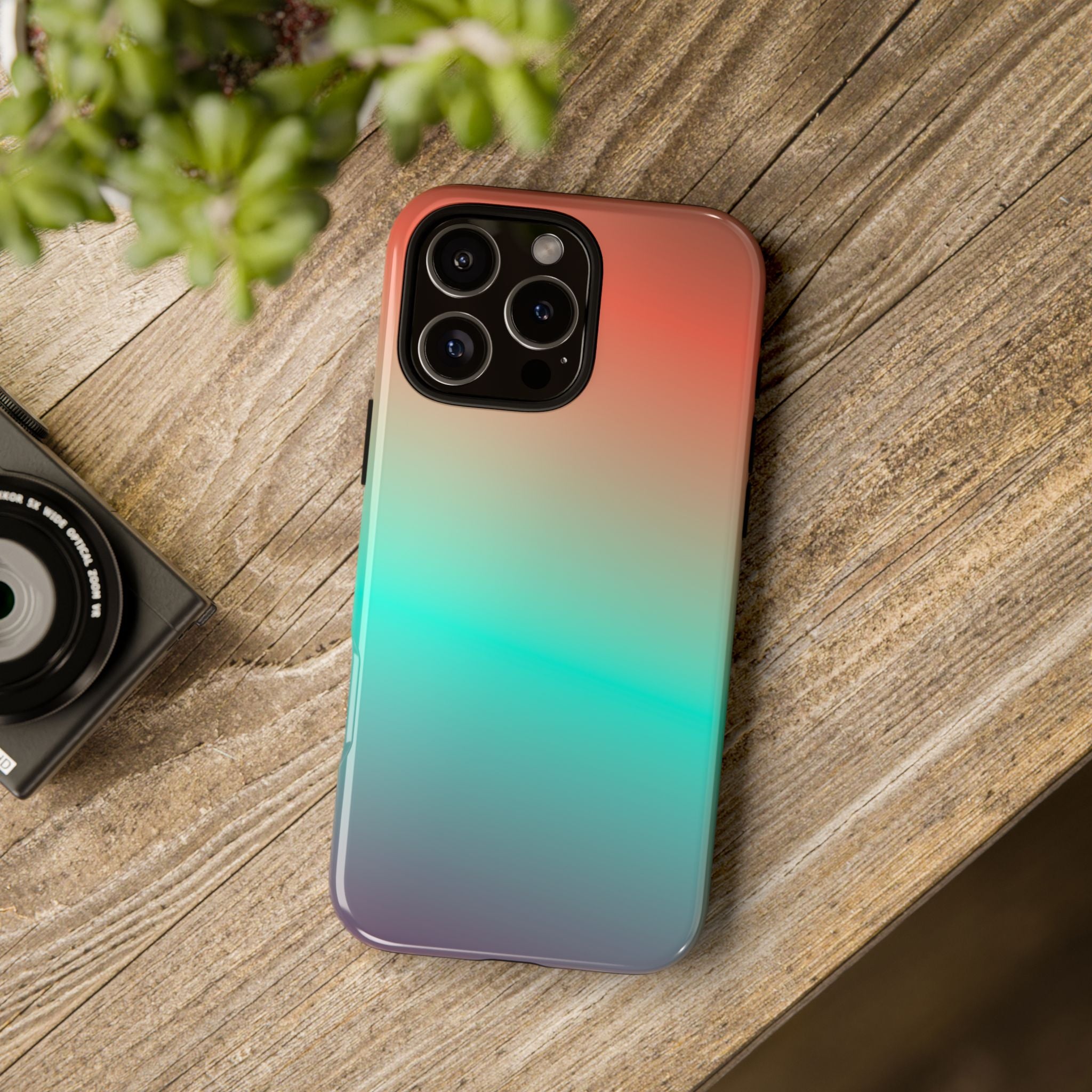 Gradient Phone Case, Tough Cases for Protection, Stylish iPhone Cover, Trendy Mobile Accessory, Perfect Gift for Tech Lovers