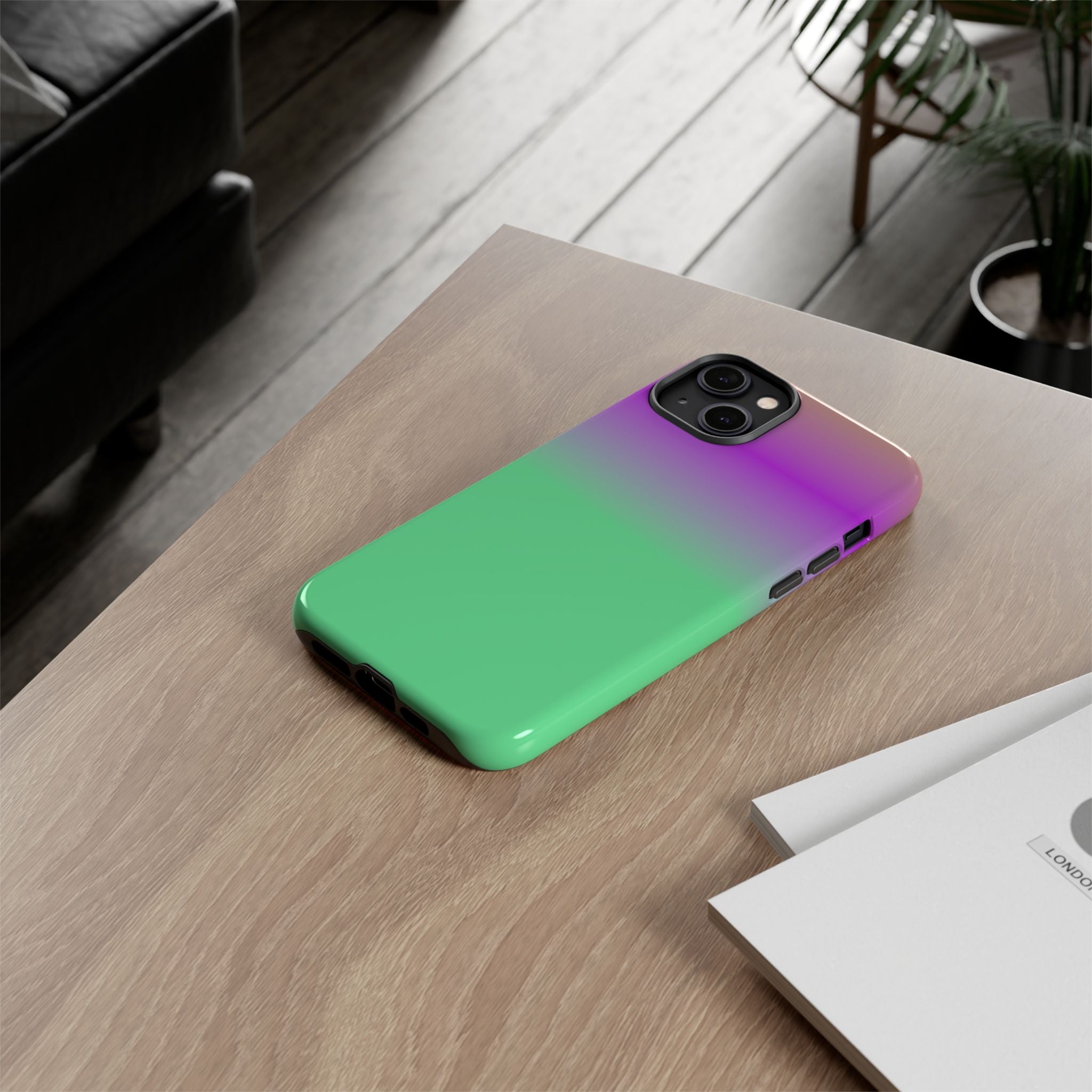 Vibrant Phone Case, Stylish Tech Accessory, Fun Gift Idea, Unique Mobile Cover, Trendy Gradient Design