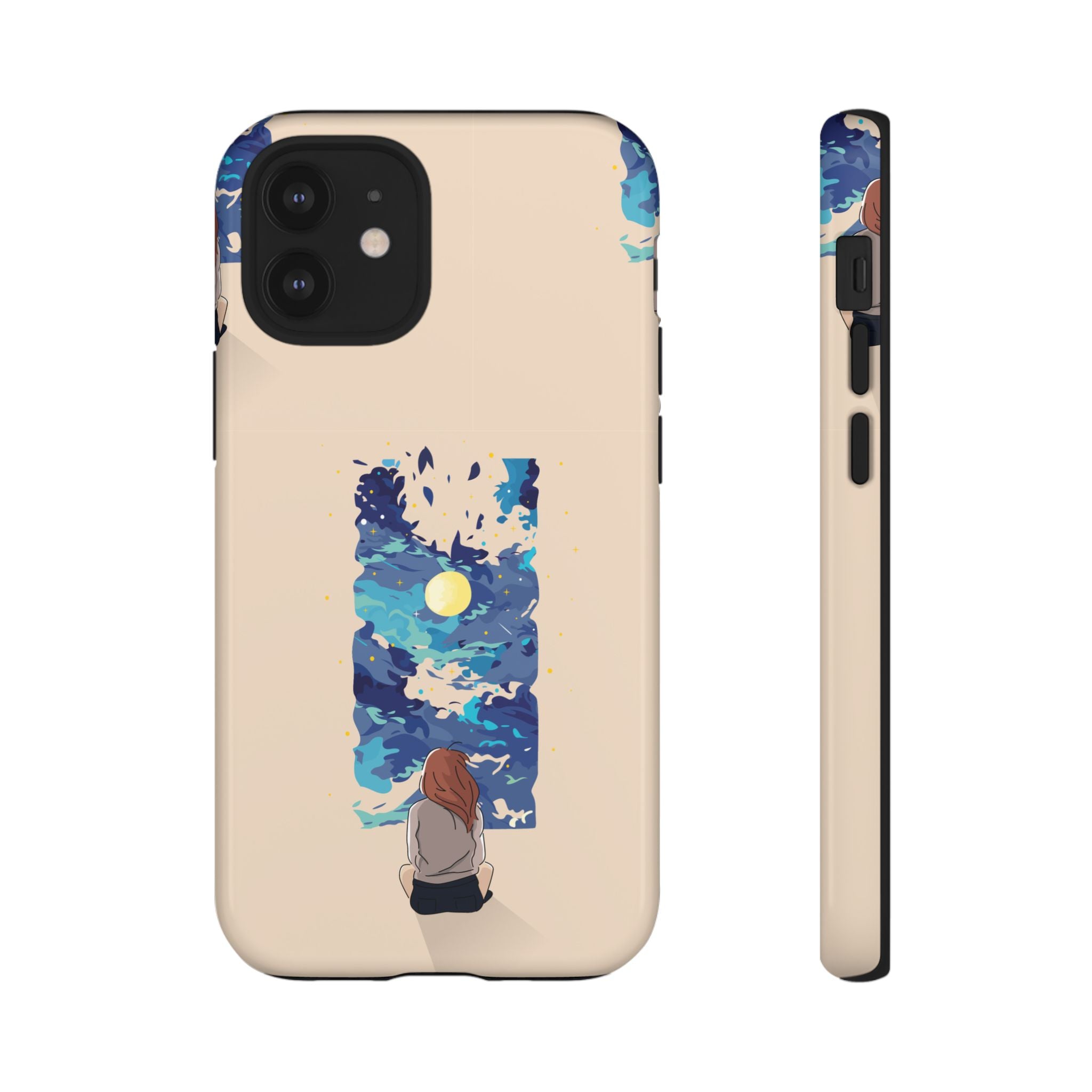 Artistic Phone Case – Expressive Protective Cover, Unique Gift for Her, Birthday Present, Eco-Friendly Mobile Accessory, Smartphone Case