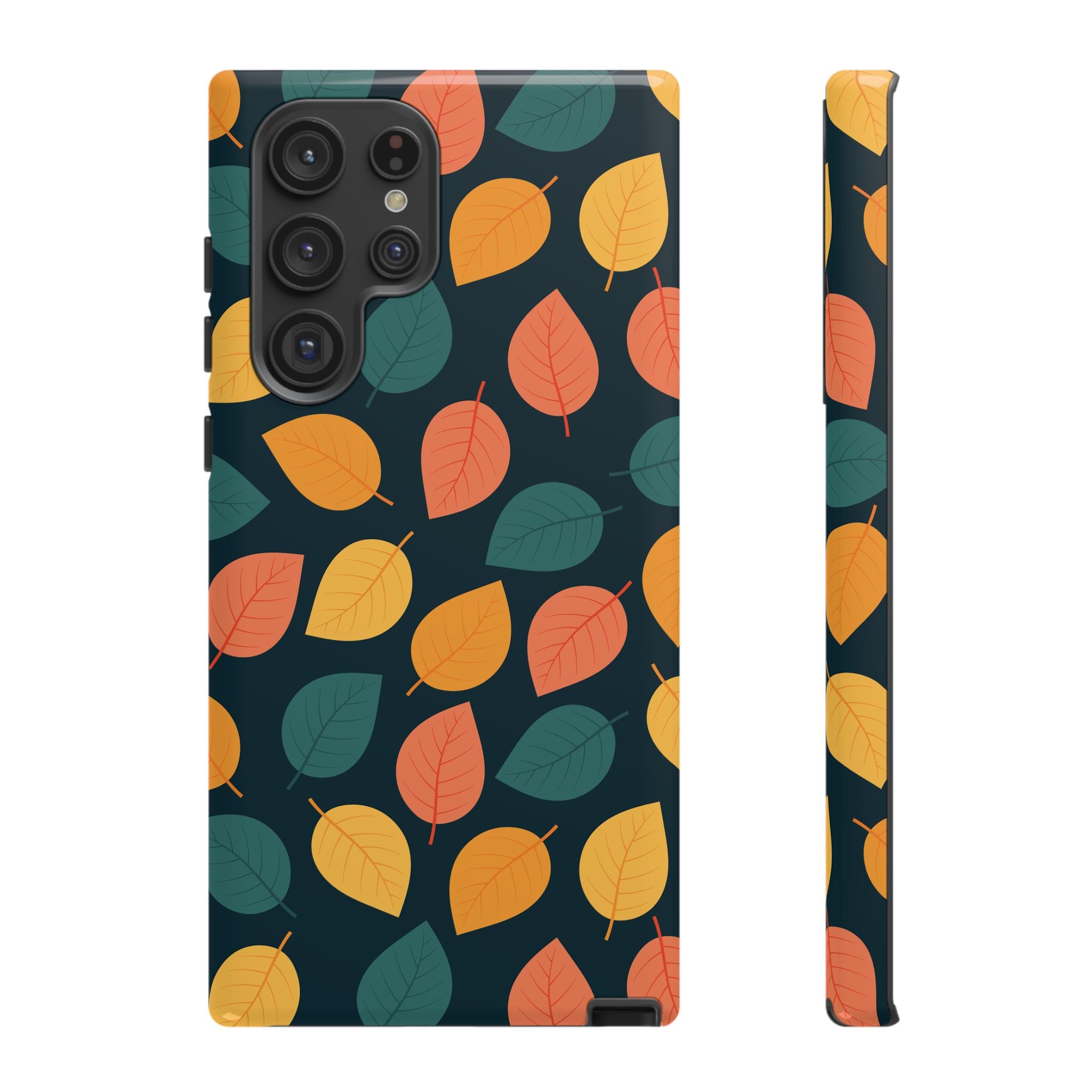 Autumn Leaves Phone Case - Protective Cell Phone Cover, Fall Aesthetic, Nature Lover Gift, Seasonal Accessories, Eco-Friendly Case