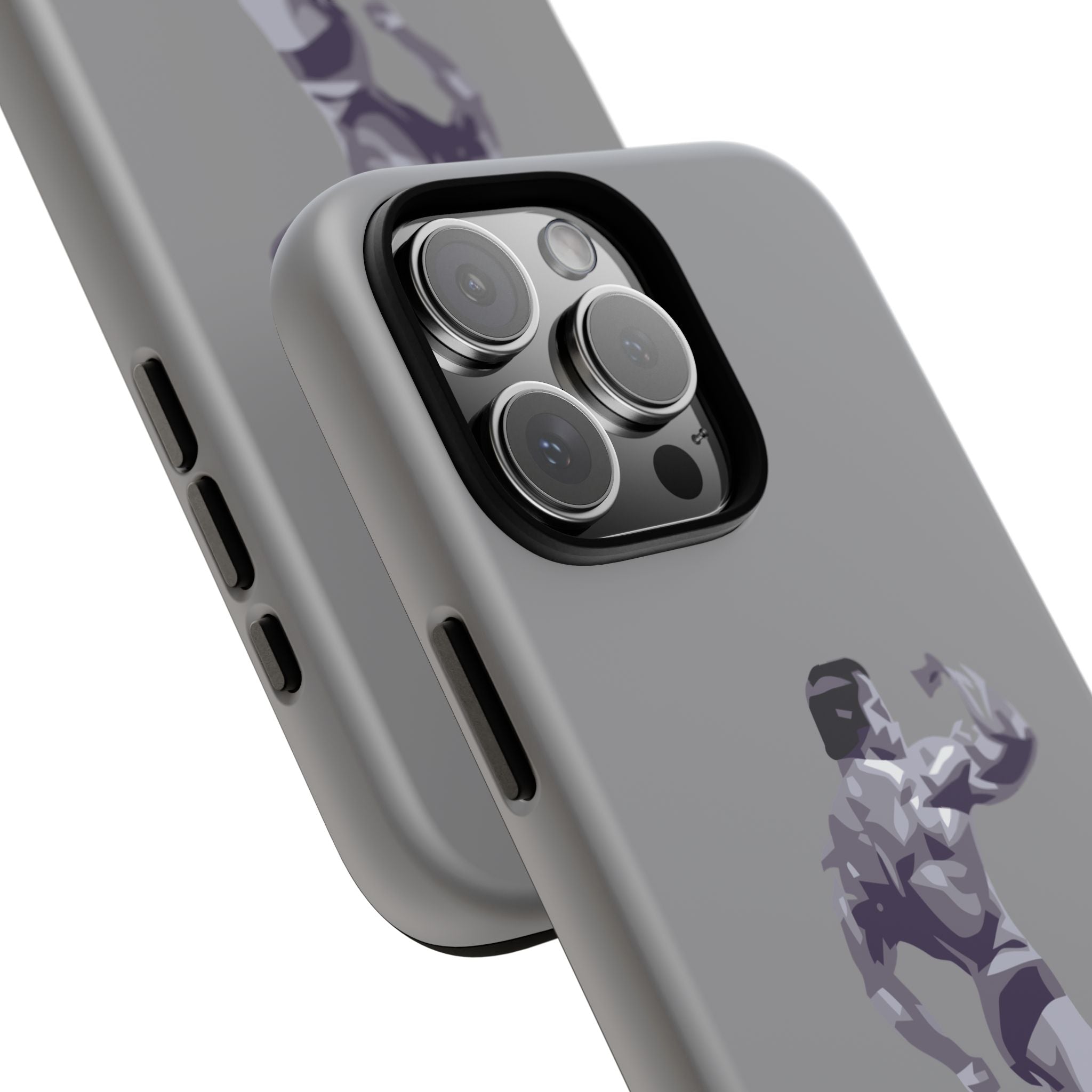 Muscle Man Phone Case - Tough Cases, Martial Arts Gift, Gym Lover Accessories, Inspirational Phone Cover, Unique Tech Gift