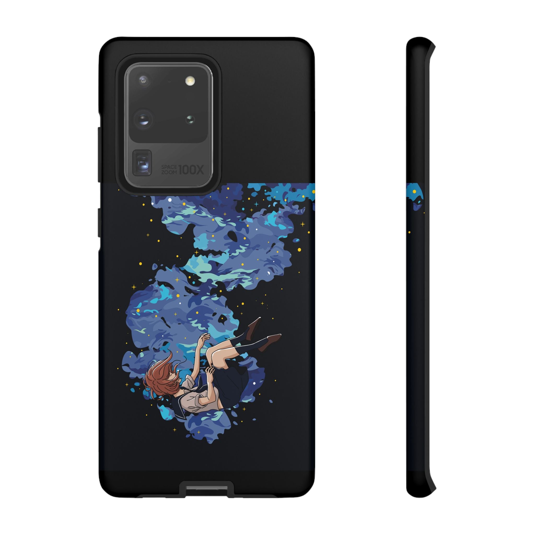 Tough Cases Phone Case - Artistic Galaxy Design, Cute Sleeve for Teens, Gift for Students, Unique Mobile Accessory, Trendy Tech Protection