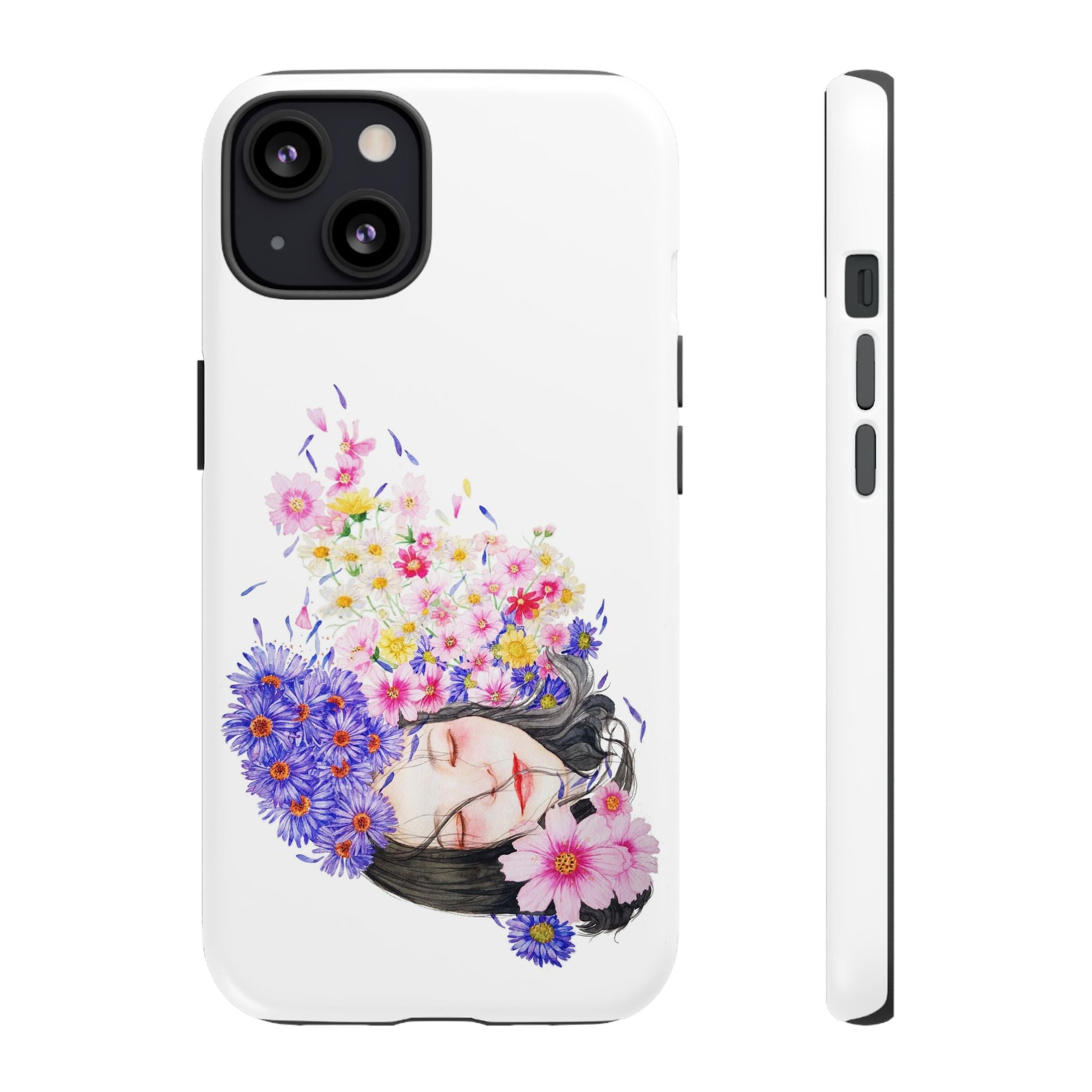 Floral Phone Case | Tough Cases | Cute Floral Design, Gift for Her, Spring Accessory, Mother's Day Gift, Stylish Protection