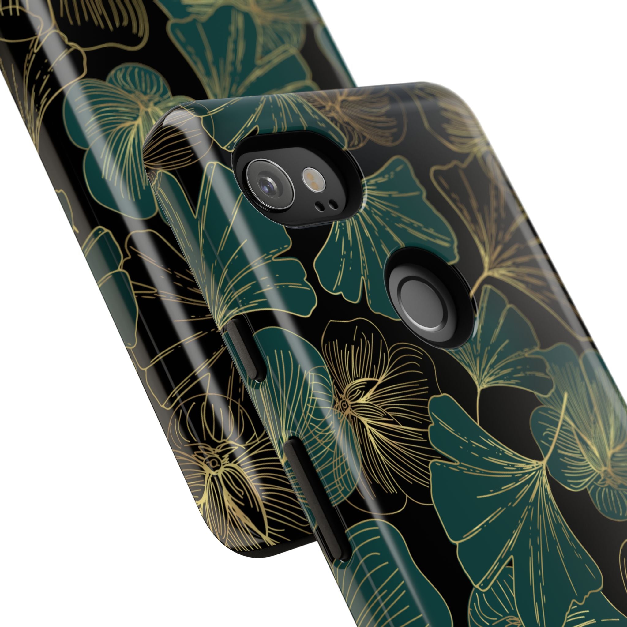 Floral Phone Case - Tough Cases, Protective Cover, Stylish Accessory, Gift for Her, Nature-Inspired Design