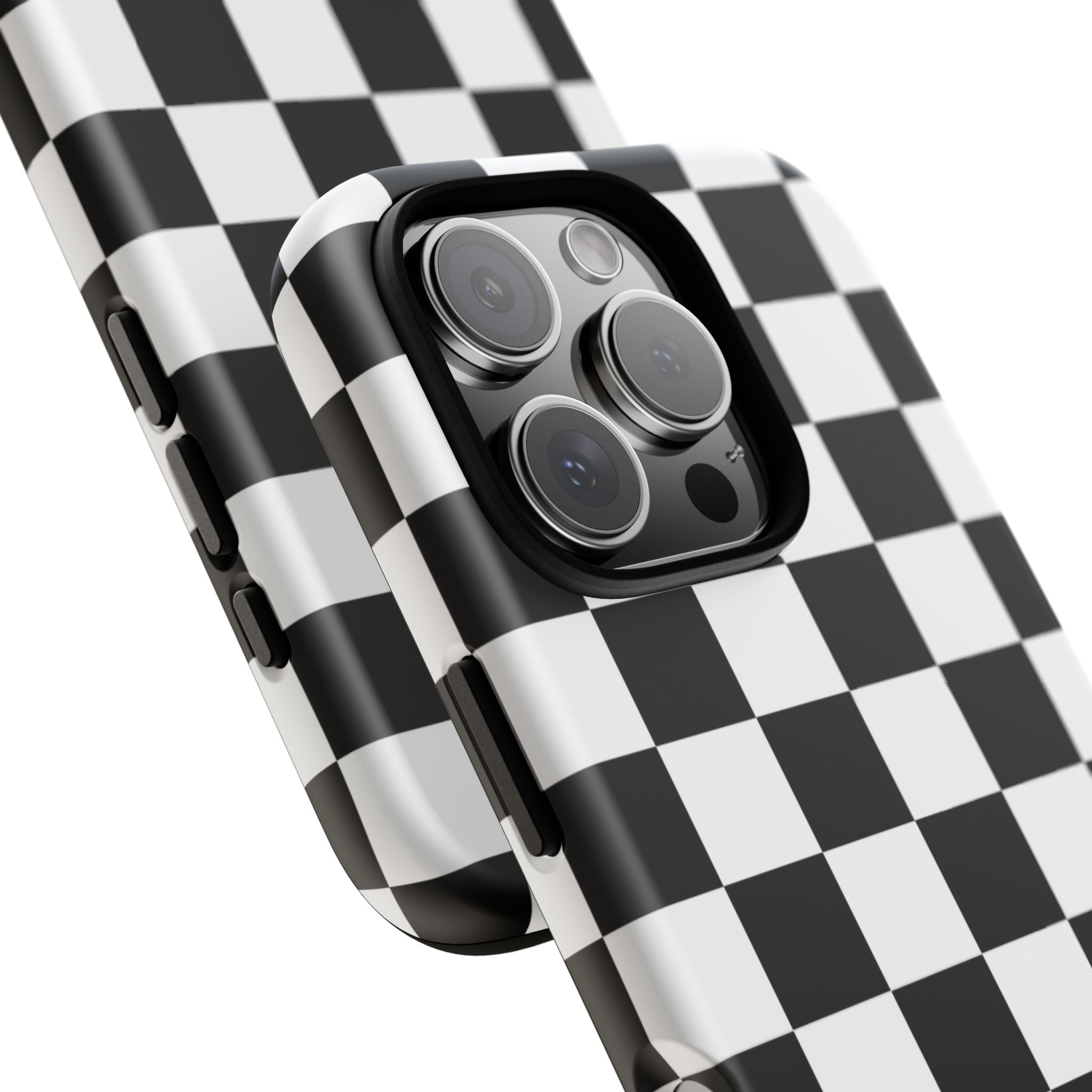 Stylish Checkered Phone Case | Trendy Protective Cover for iPhone, Gift for Teens, Fashion Accessory, Unique Design for All Occasions