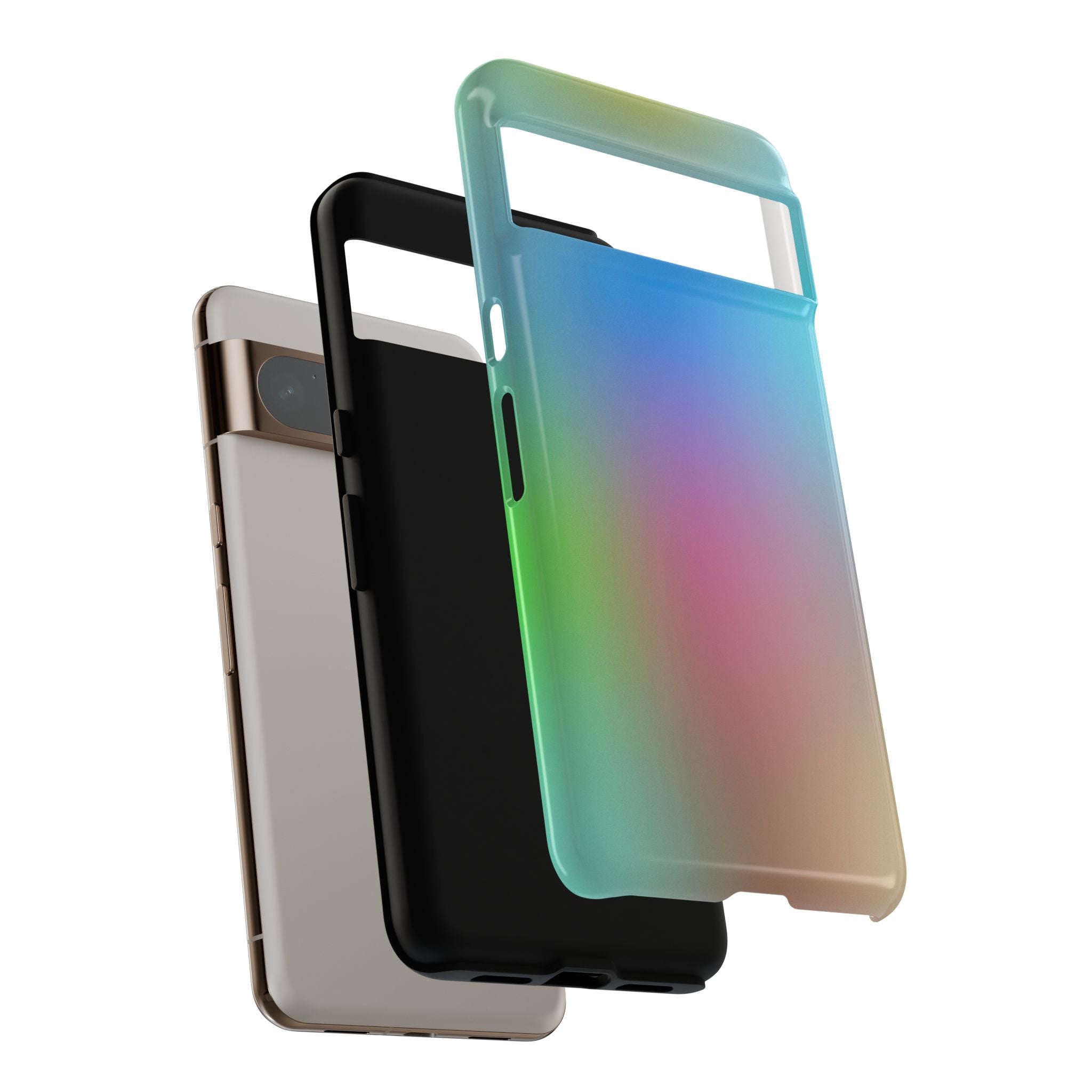 Colorful Mobile Phone Case, Unique Phone Cover, Stylish Phone Protector, Gift for Tech Lovers, Trendy Accessory