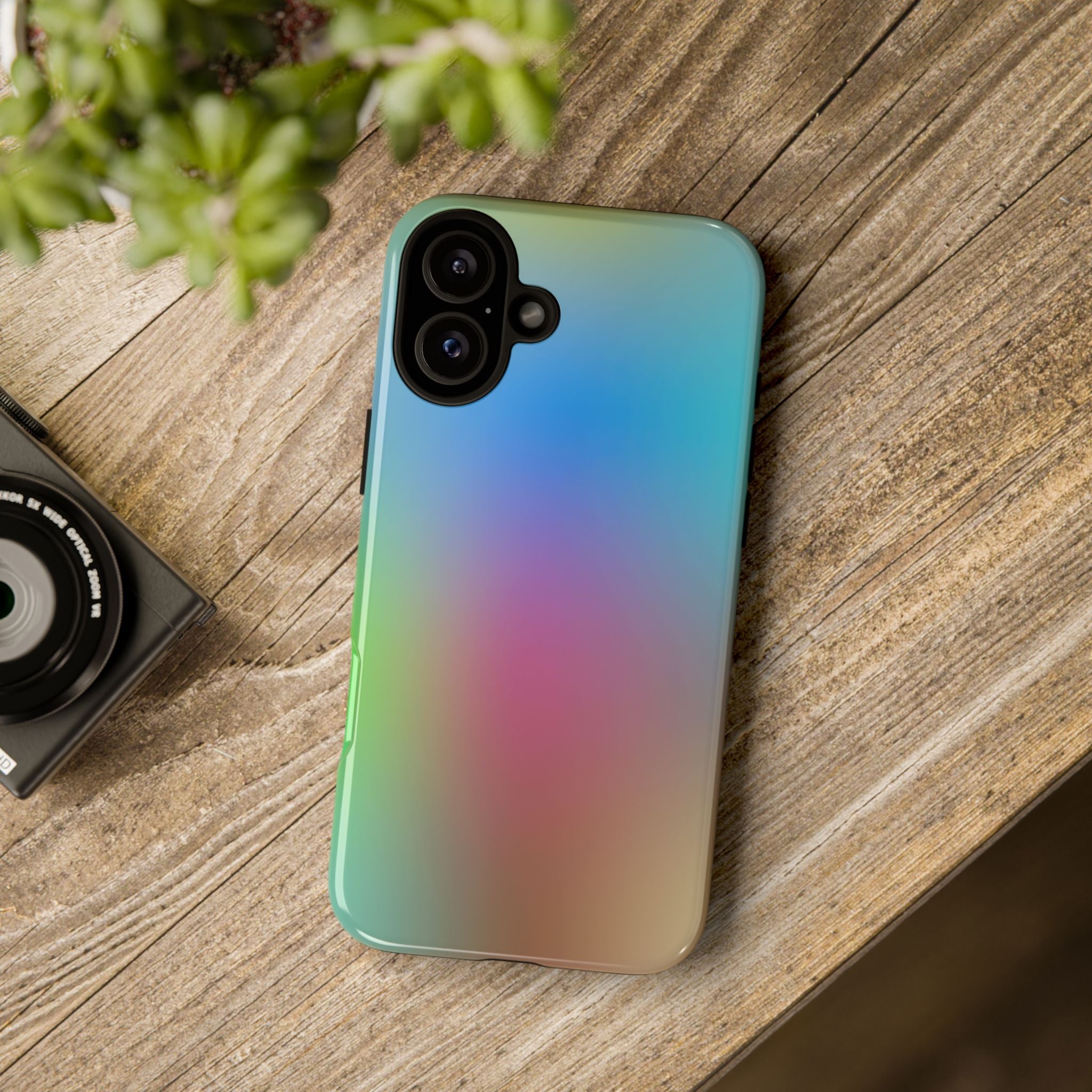 Colorful Mobile Phone Case, Unique Phone Cover, Stylish Phone Protector, Gift for Tech Lovers, Trendy Accessory
