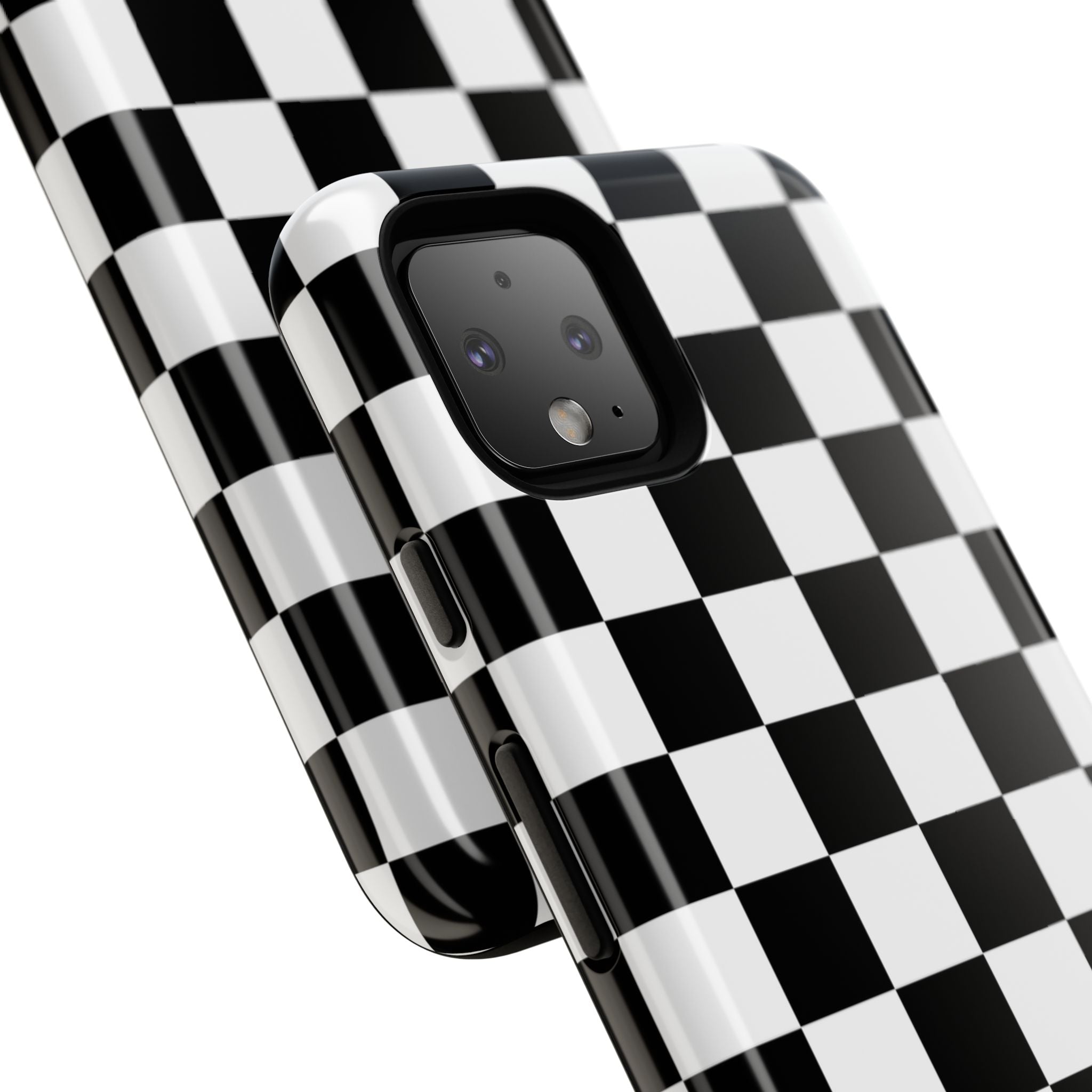 Stylish Checkered Phone Case | Trendy Protective Cover for iPhone, Gift for Teens, Fashion Accessory, Unique Design for All Occasions