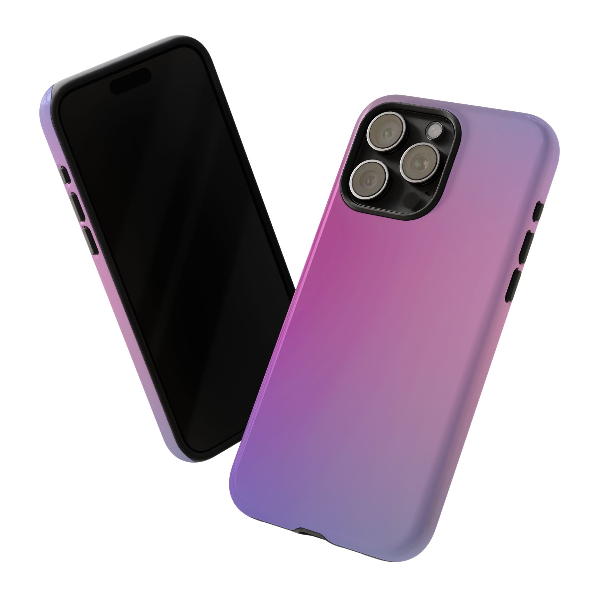 Stylish Phone Case, Tough Phone Cover, Gradient Phone Protector, Customizable Phone Shell, Durable Phone Accessory