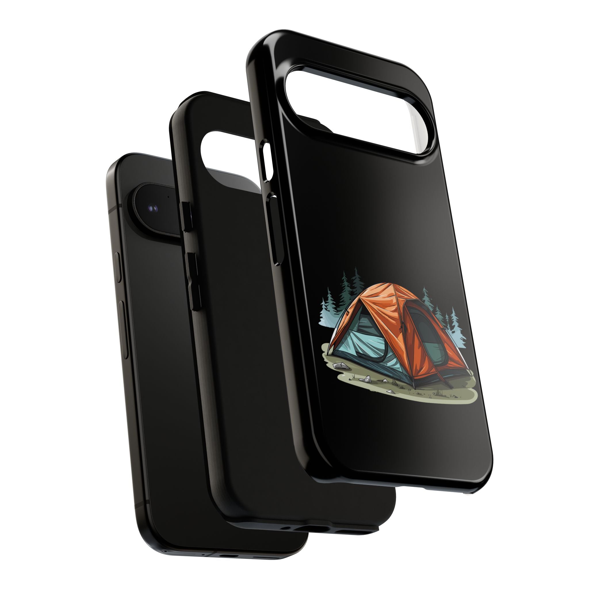 Camping Phone Case, Outdoor Adventure, Nature Lover Gift, Tough Cases, Hiking Accessory, Travel Gear, Camping Vibes