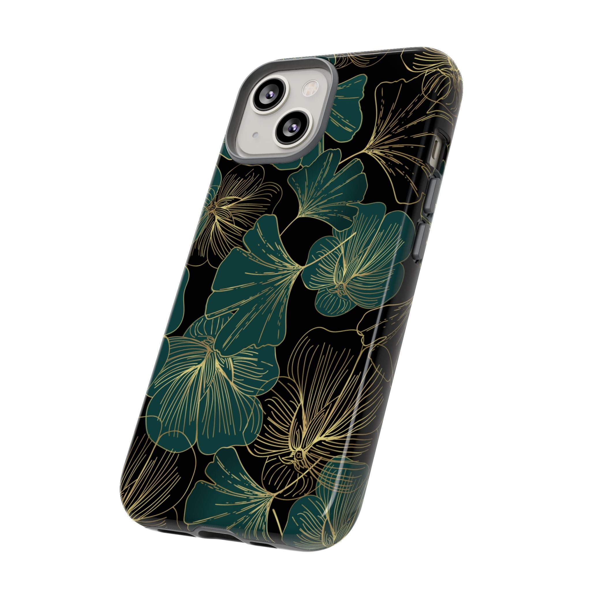 Floral Phone Case - Tough Cases, Protective Cover, Stylish Accessory, Gift for Her, Nature-Inspired Design