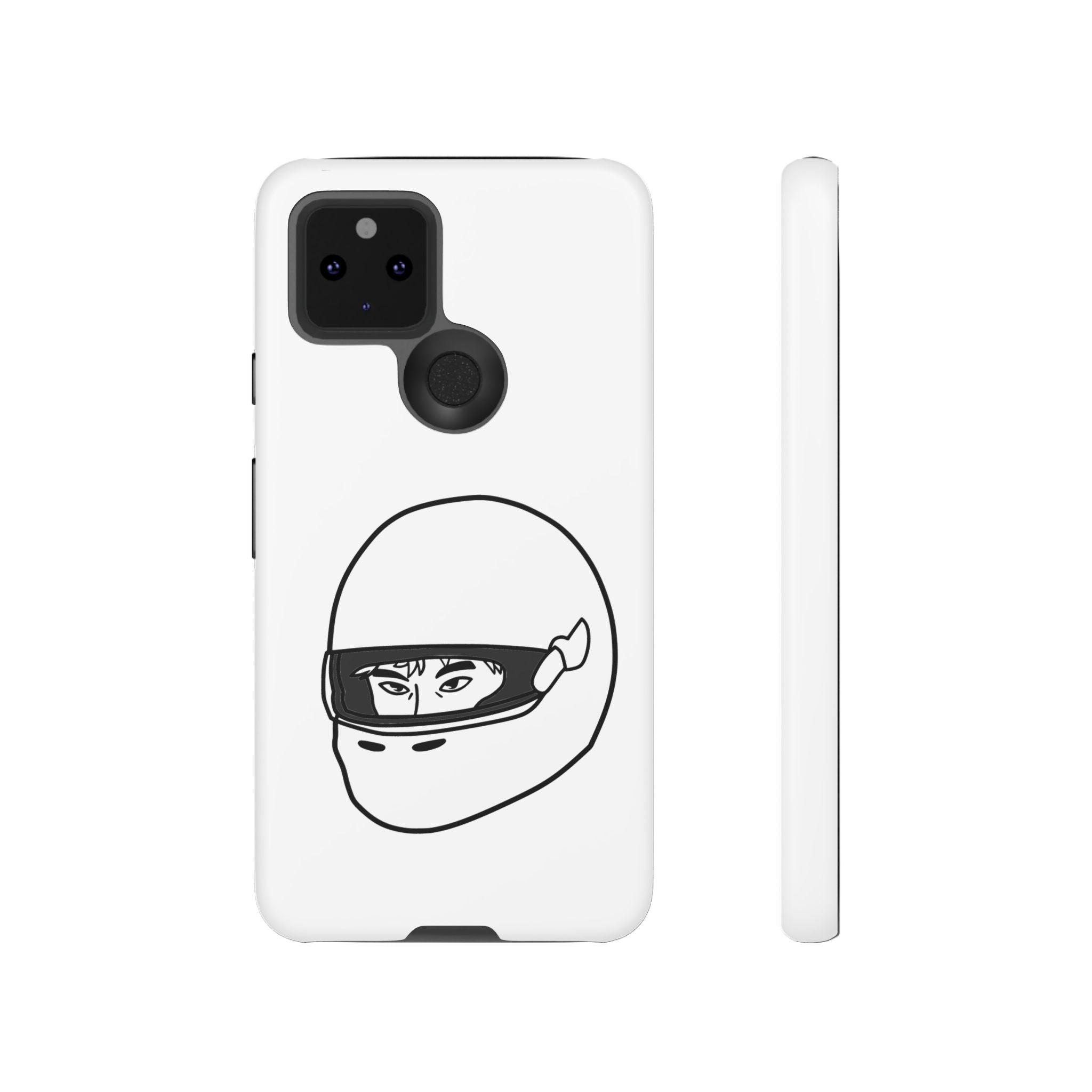Stylish Phone Case with Racing Helmet Design | Tough Cases | Unique Gift, Motorcycle Enthusiast, Race Lover, Custom Accessory, Everyday Use