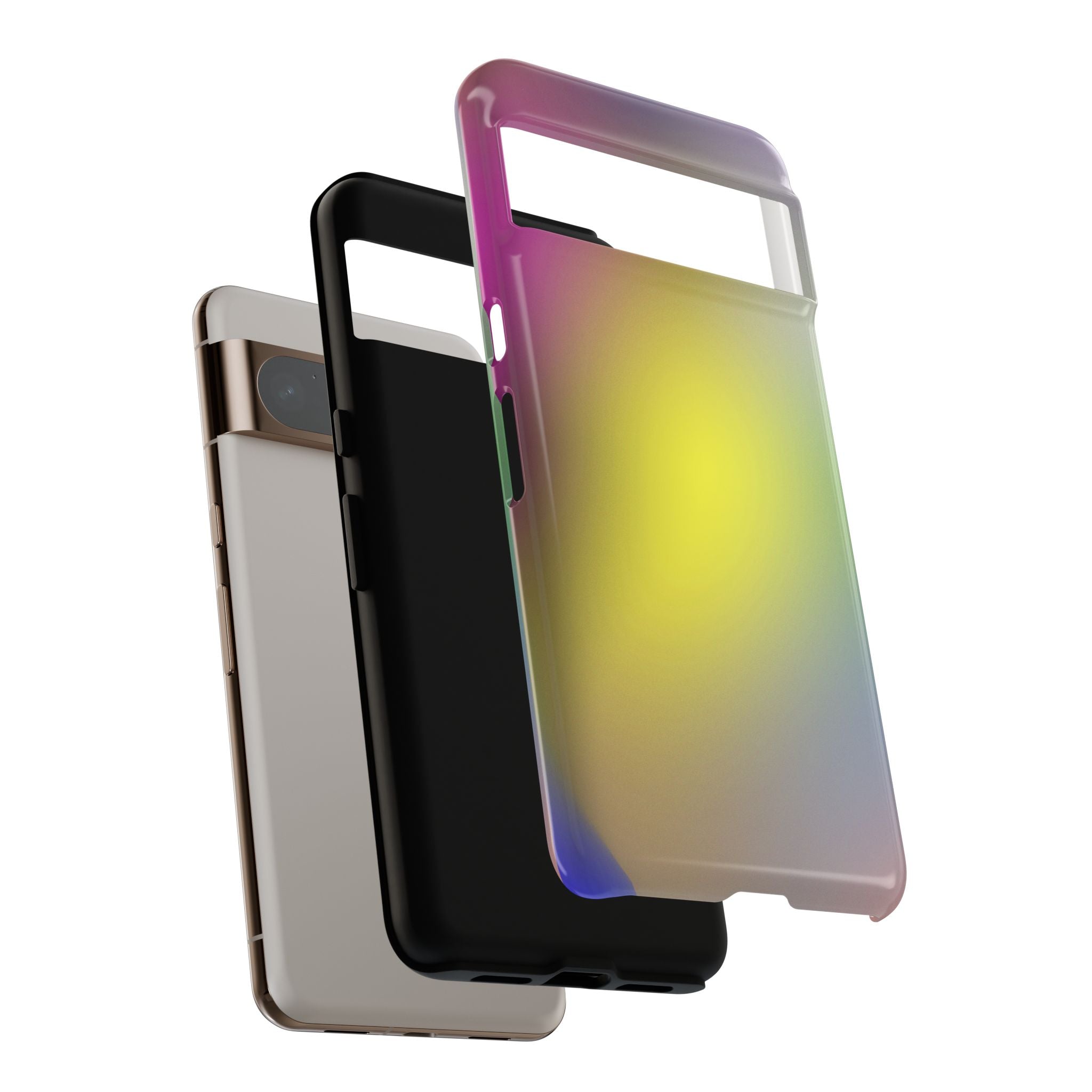 Colorful Tough Phone Case, Stylish Slim Cover, Durable Mobile Protection, Trendy Gift for Tech Lovers, Vibrant Phone Accessory