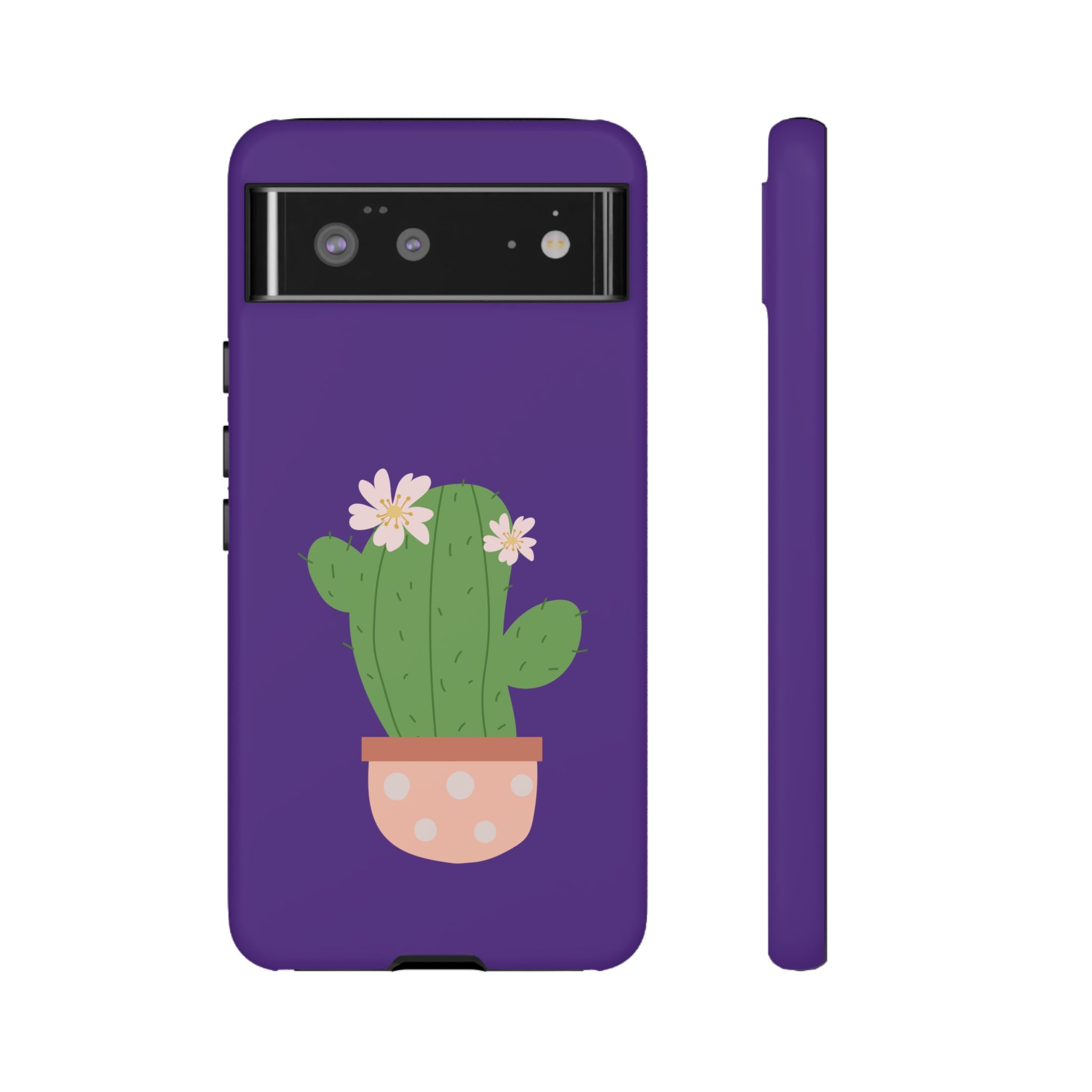 Cactus Phone Case, Tough Cases, Cute Floral, Trending Design, Unique Gift, Phone Accessories, Summer Vibe, Nature Lover