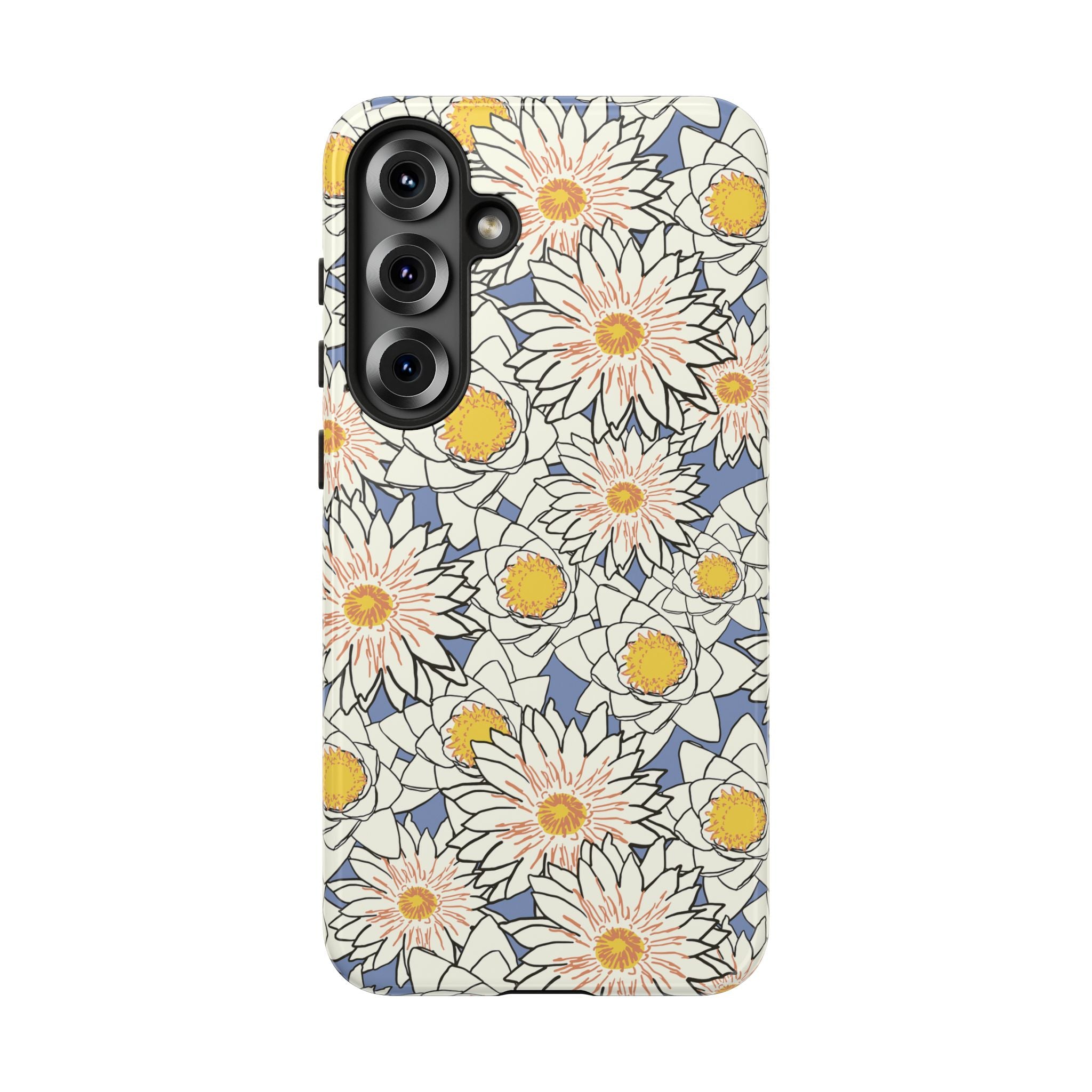 Stylish Phone Case, Floral Protective Cover, Gift for Nature Lovers, Trendy Tech Accessory, Customizable Phone Case