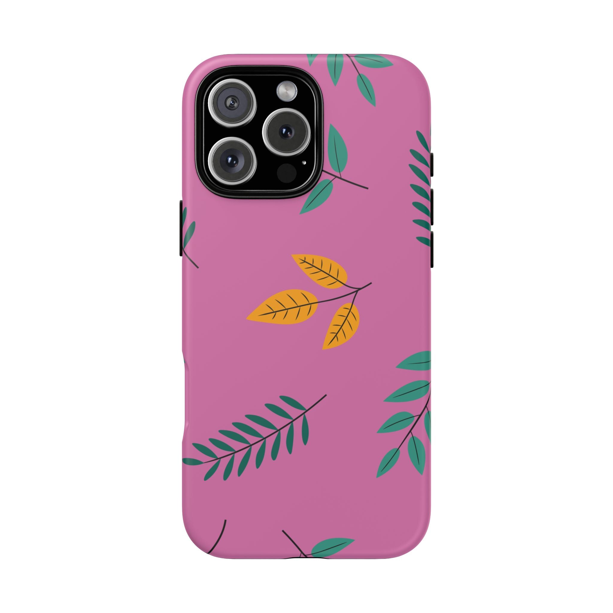 Feminine Floral Phone Case, Tough Cases for iPhone, Nature-Themed Tech Accessory, Cute Gift for Her, Botanical Design, Spring Decor