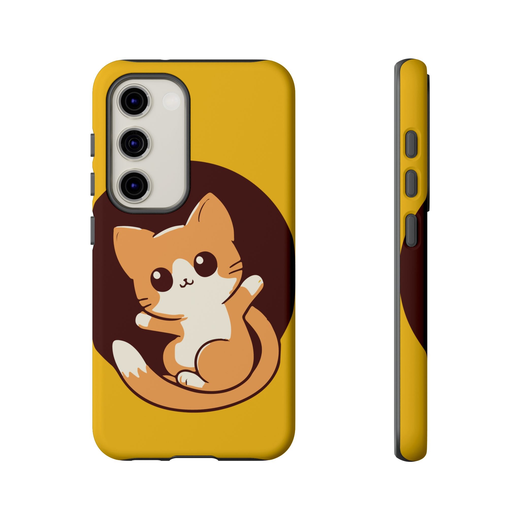 Cute Cat Phone Case | Tough Cases for Cat Lovers, Animal Design, Fun Gift, Unique Case, Durable Protection