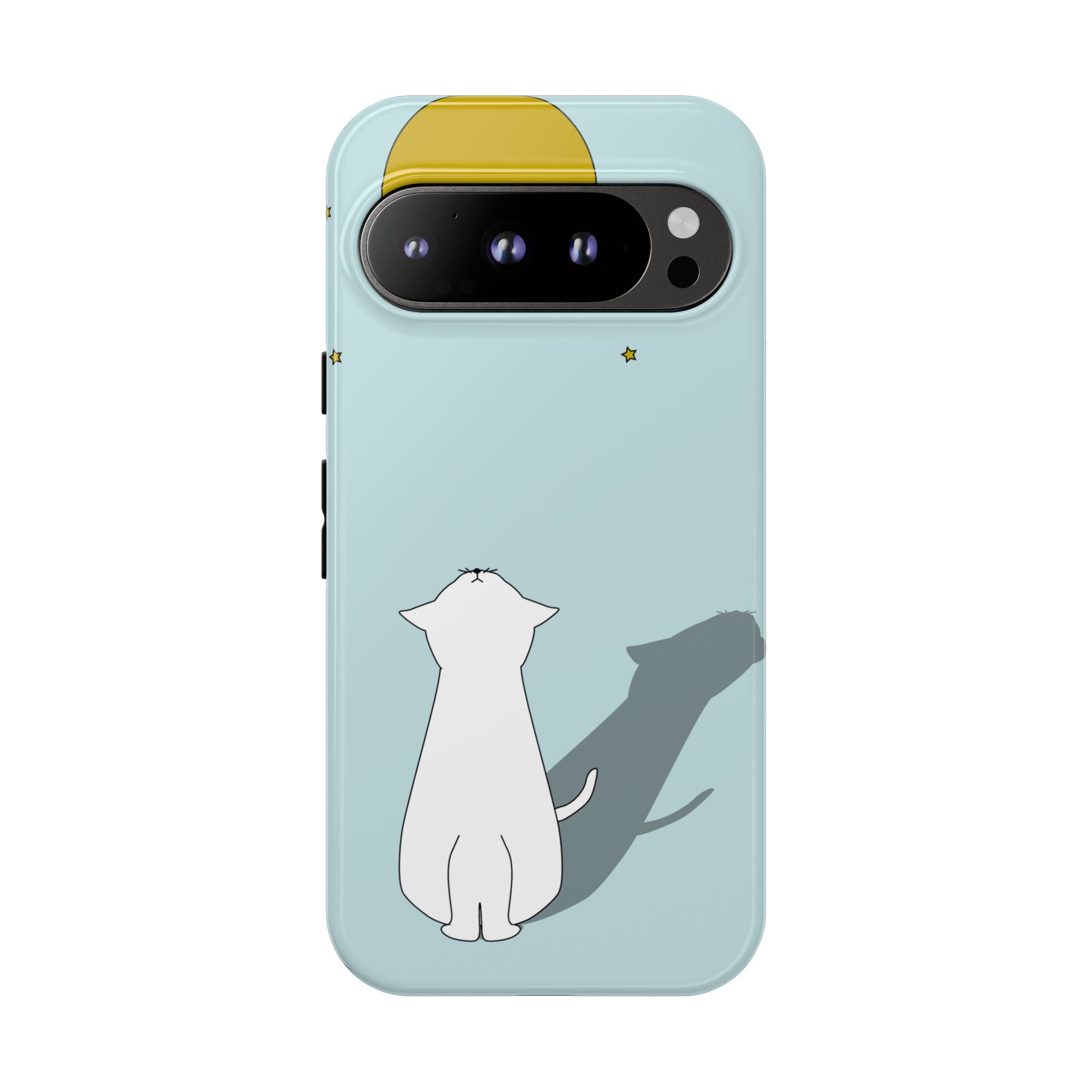 Cute Cat Phone Case, Tough Phone Cover, Pet Lover Gift, Unique Case, Animal Decor, Birthday Gift