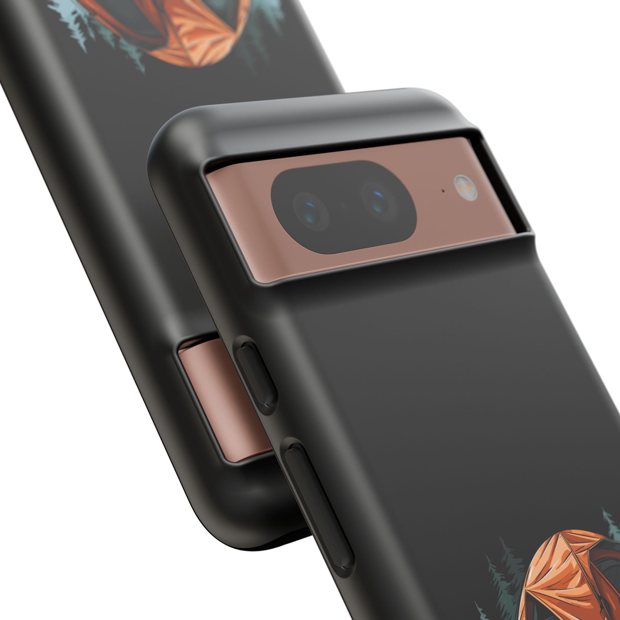 Camping Phone Case, Outdoor Adventure, Nature Lover Gift, Tough Cases, Hiking Accessory, Travel Gear, Camping Vibes