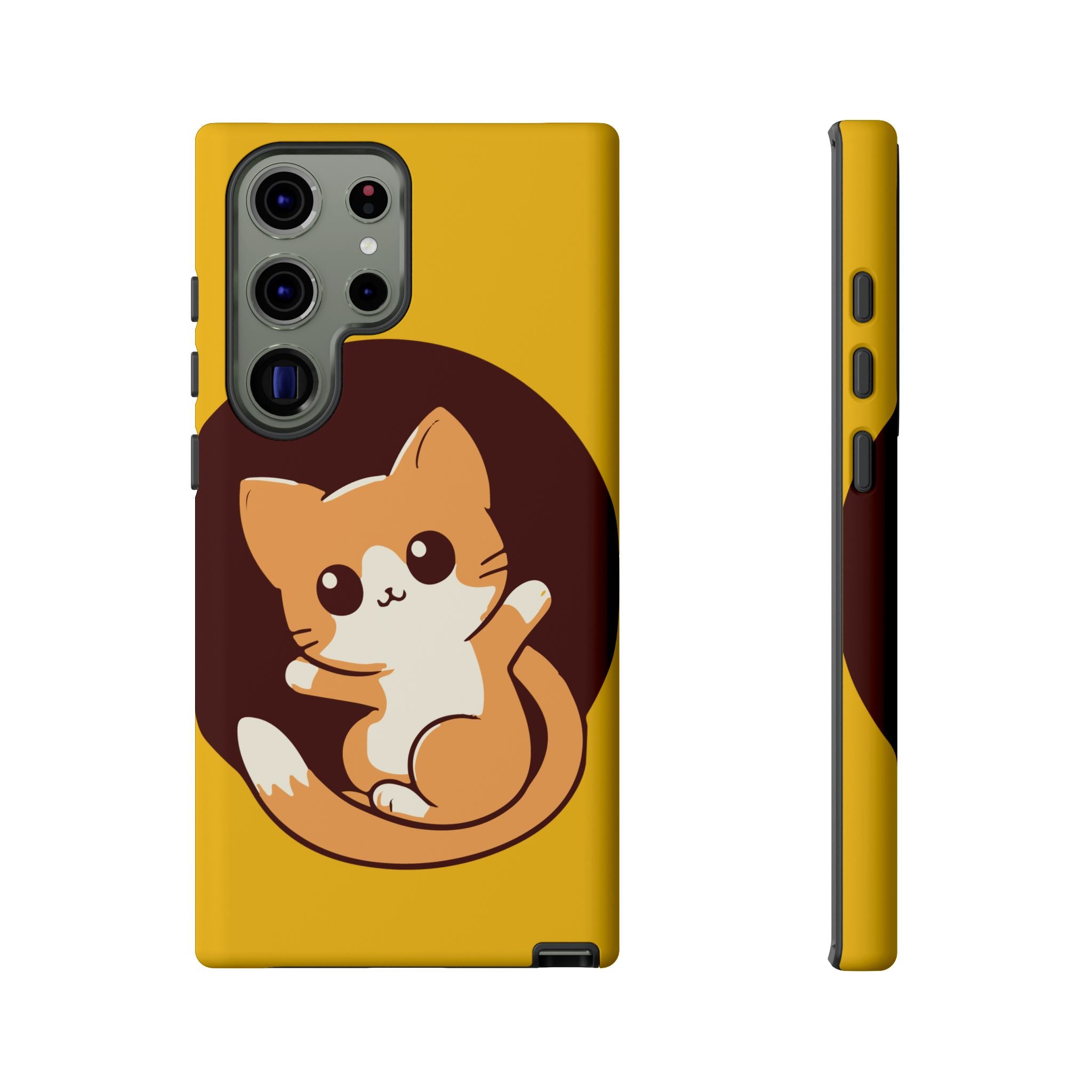Cute Cat Phone Case | Tough Cases for Cat Lovers, Animal Design, Fun Gift, Unique Case, Durable Protection