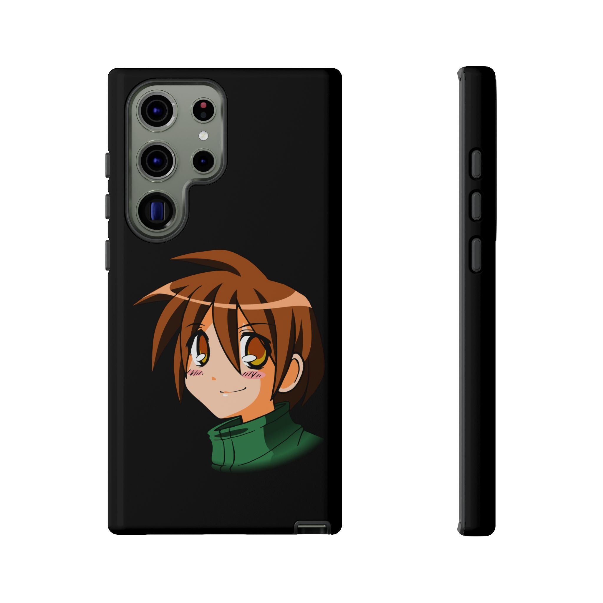 Anime Character Phone Case, Cute Phone Cover, Tough Cases for Teens, Customizable Gift, Geeky Accessories