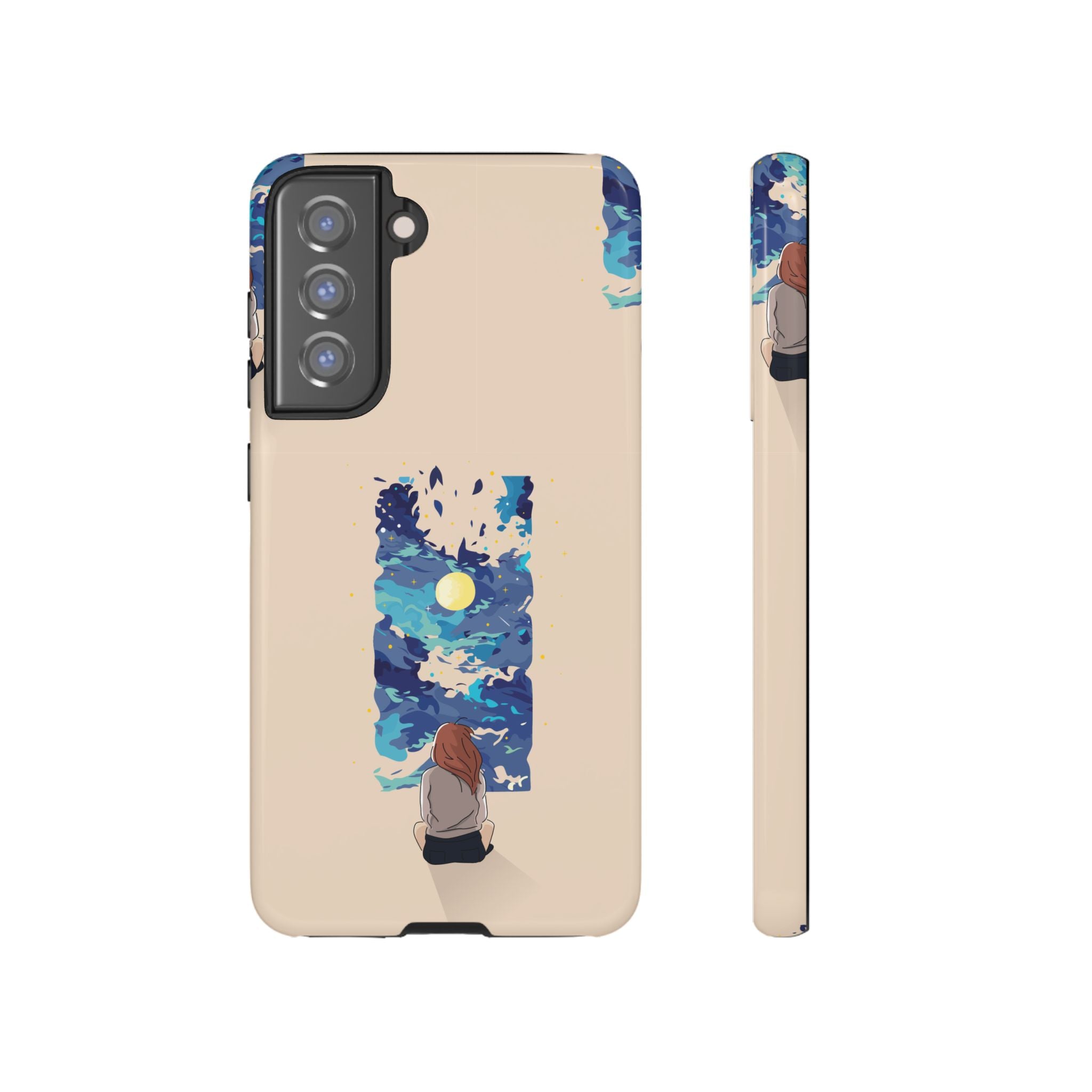 Artistic Phone Case – Expressive Protective Cover, Unique Gift for Her, Birthday Present, Eco-Friendly Mobile Accessory, Smartphone Case