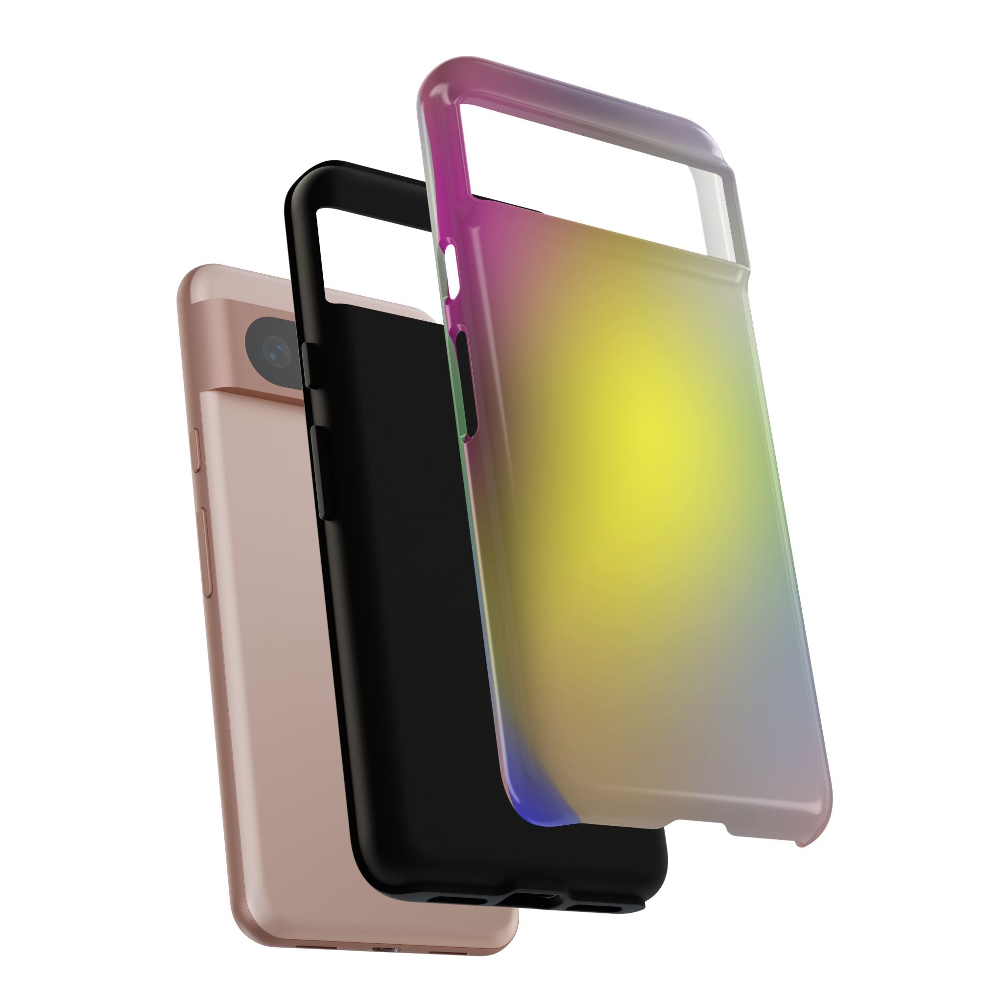 Colorful Tough Phone Case, Stylish Slim Cover, Durable Mobile Protection, Trendy Gift for Tech Lovers, Vibrant Phone Accessory