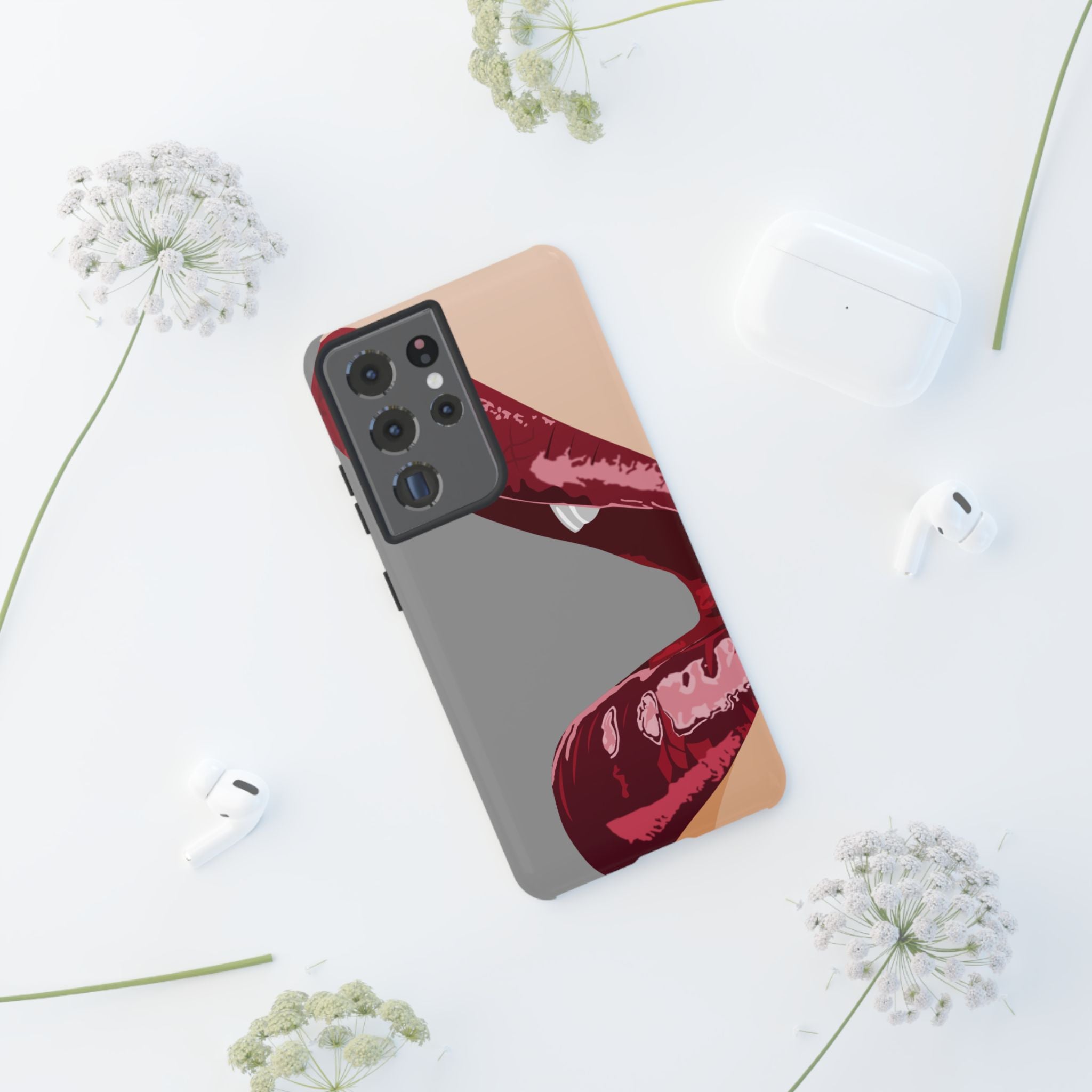 Sassy Phone Case for Tough Souls | Edgy Cell Phone Cover, Unique Gift for Her, Birthday, Christmas, Teenager Accessory