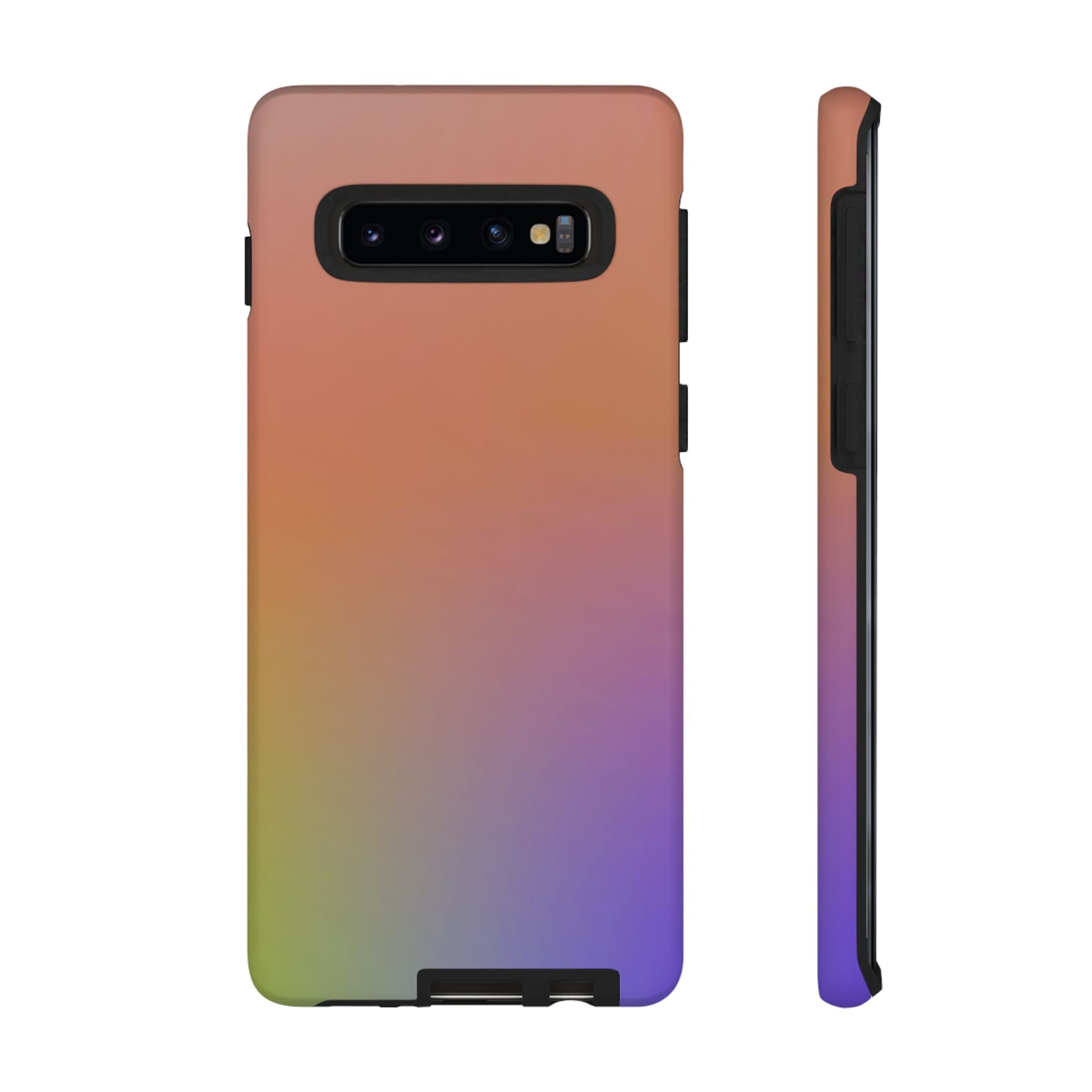 Colorful Gradient Phone Case, Tough Cases for iPhone, Customizable Phone Cover, Trendy Tech Accessory, Gift for Tech Lovers