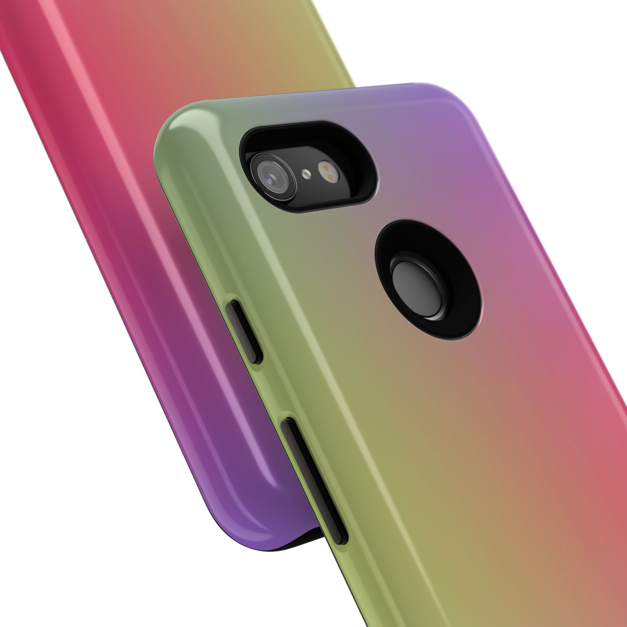 Gradient Phone Case, Tough Cases, Colorful Tech Accessory, Modern Phone Protection, Trendy Gift for Friends, Birthday, Holidays