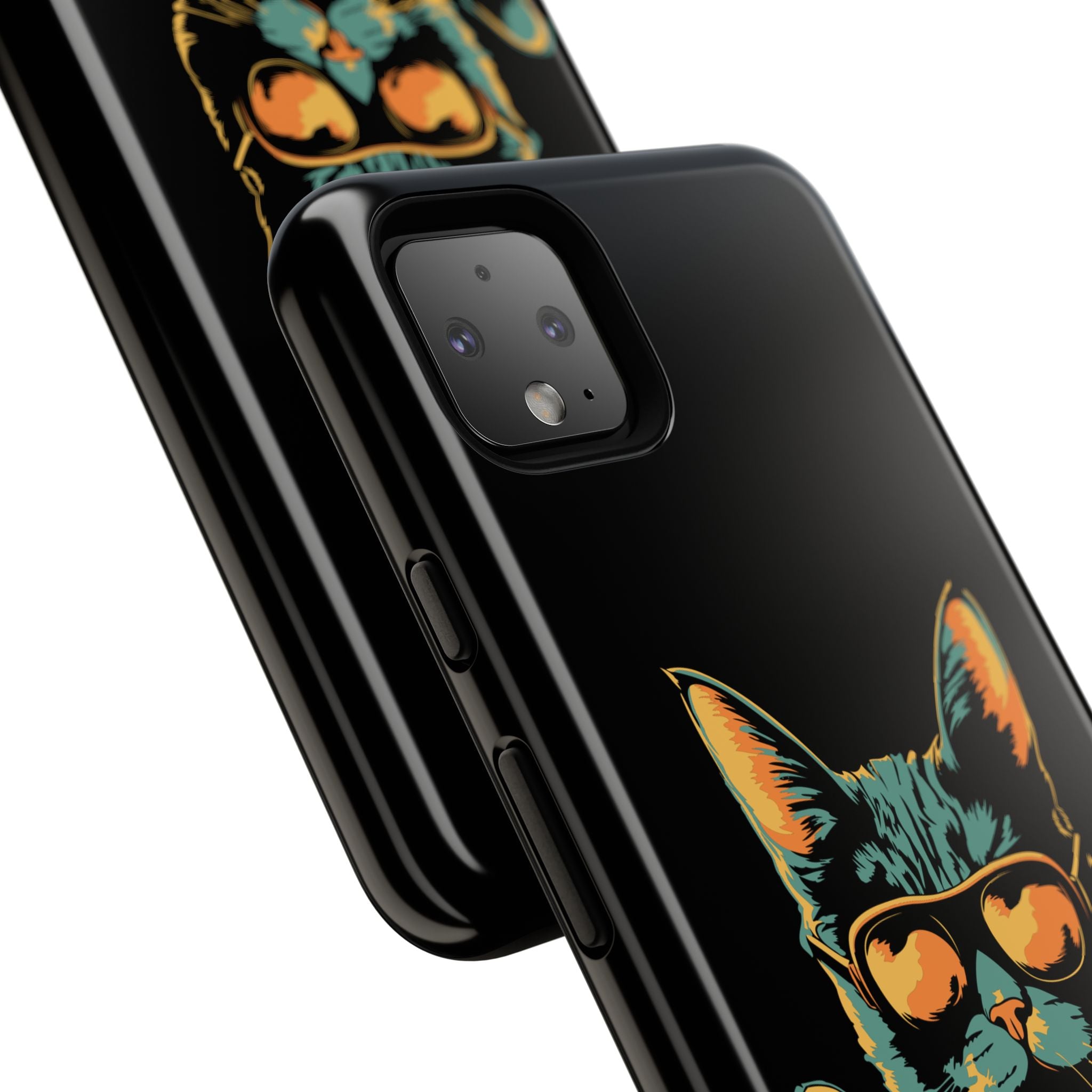 Cool Cat Phone Case, Stylish Phone Cover, Pet Lover Gift, Cute Cat Design, Fun Cat Accessories