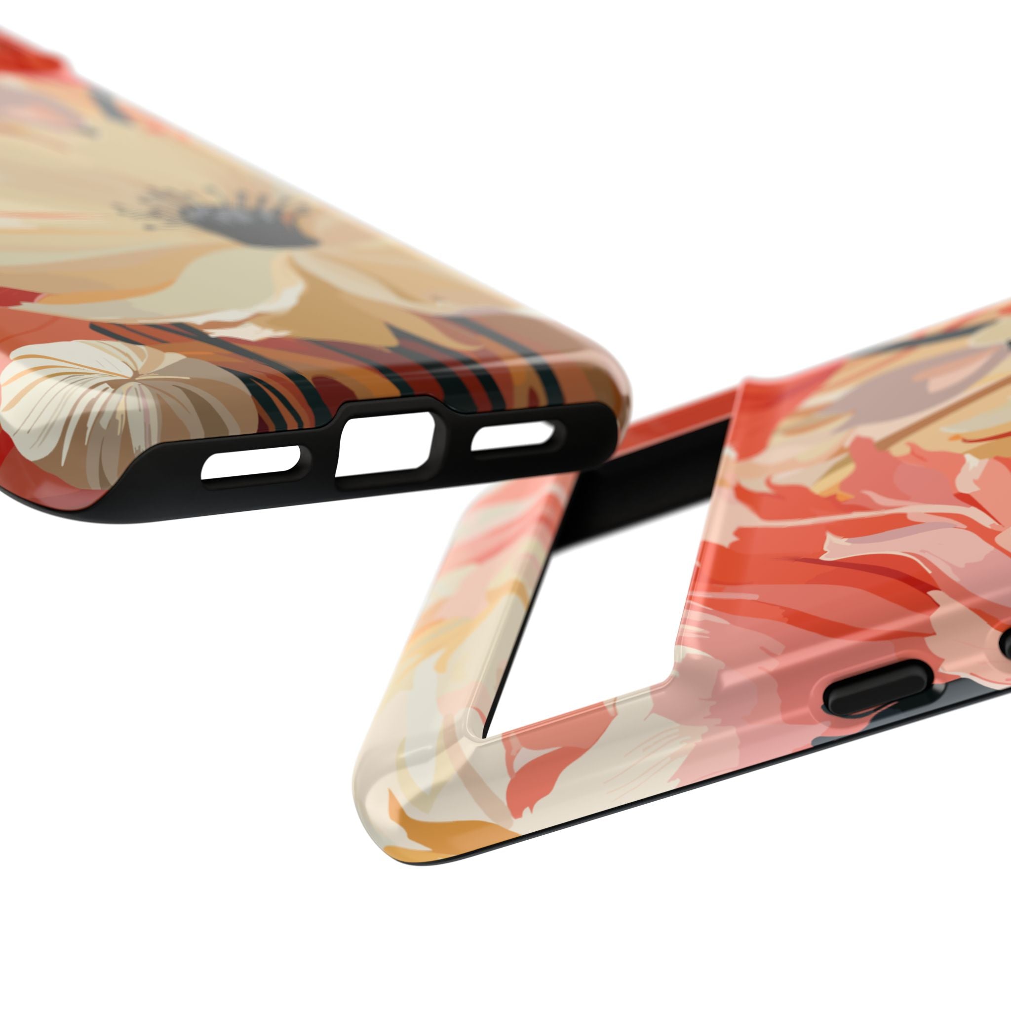 Floral Phone Case, Tough Protective Cover for Floral Lovers, Perfect Gift for Friends, Spring Celebration, Art Lovers Gift