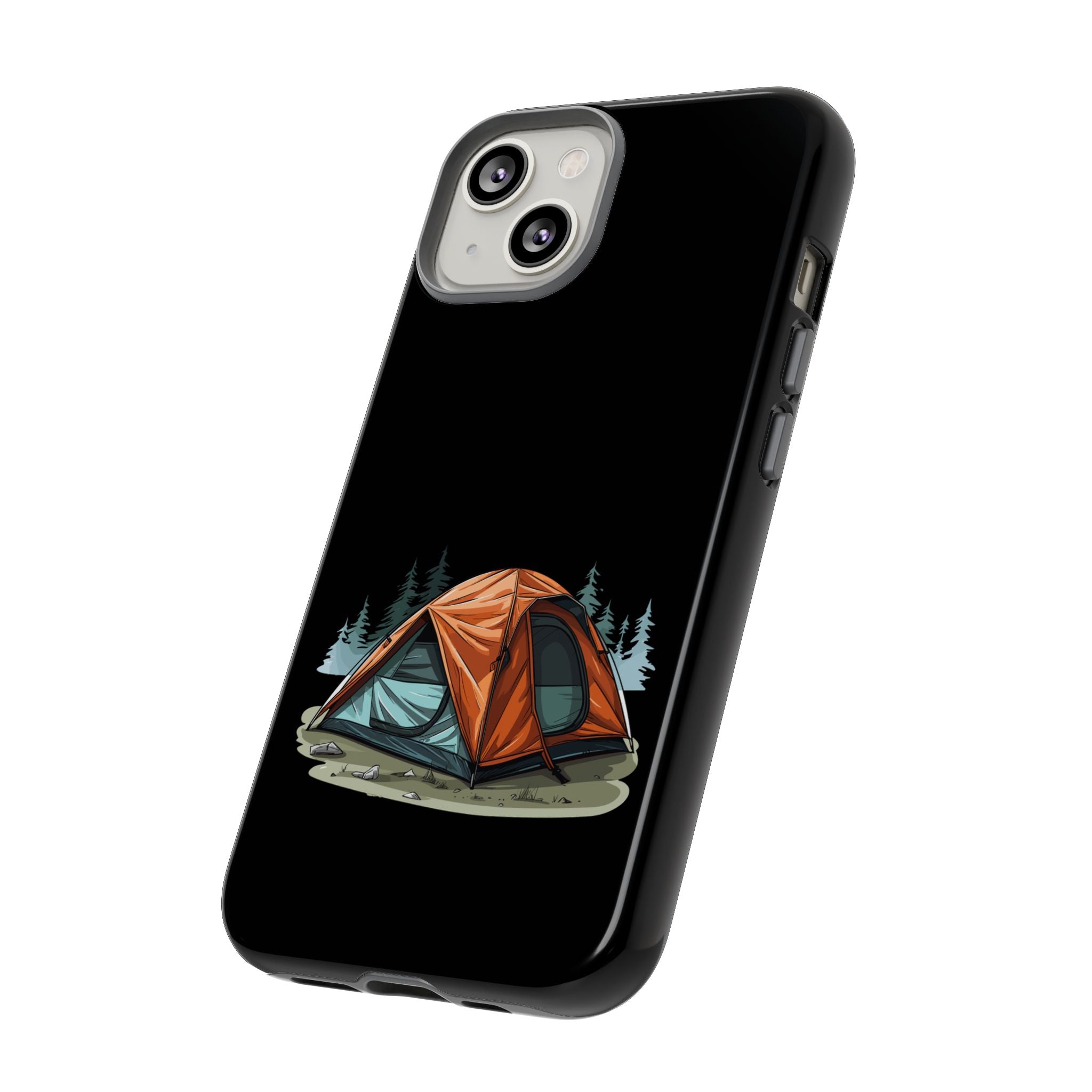 Camping Phone Case, Outdoor Adventure, Nature Lover Gift, Tough Cases, Hiking Accessory, Travel Gear, Camping Vibes