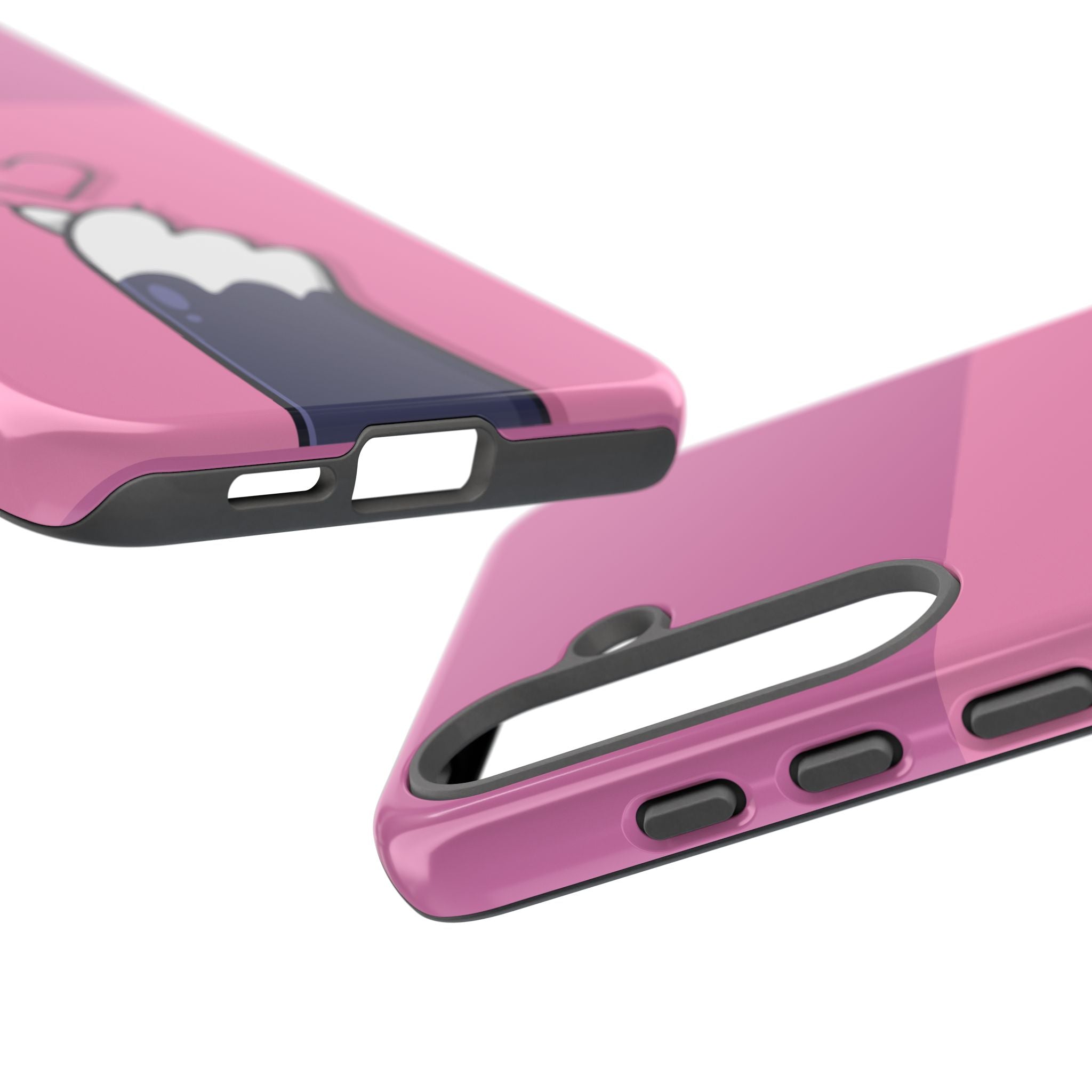 Cute Cat Paw Phone Case, Playful Pet Lover Gift, Animal Print Phone Cover, Heart Design Case, Fun Feminine Case, Kawaii Style