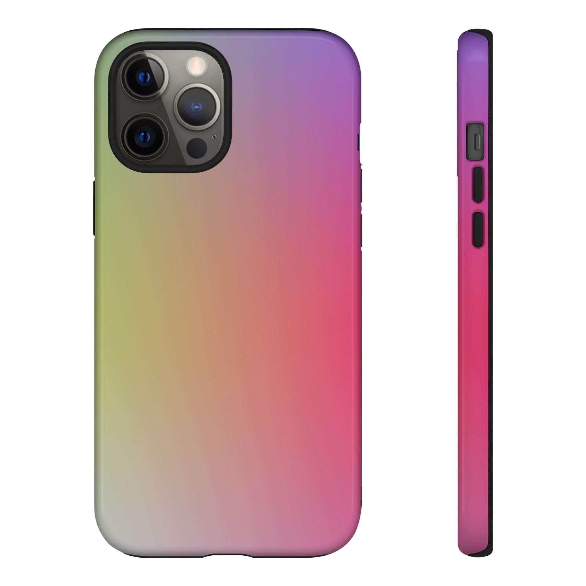 Gradient Phone Case, Tough Cases, Colorful Tech Accessory, Modern Phone Protection, Trendy Gift for Friends, Birthday, Holidays
