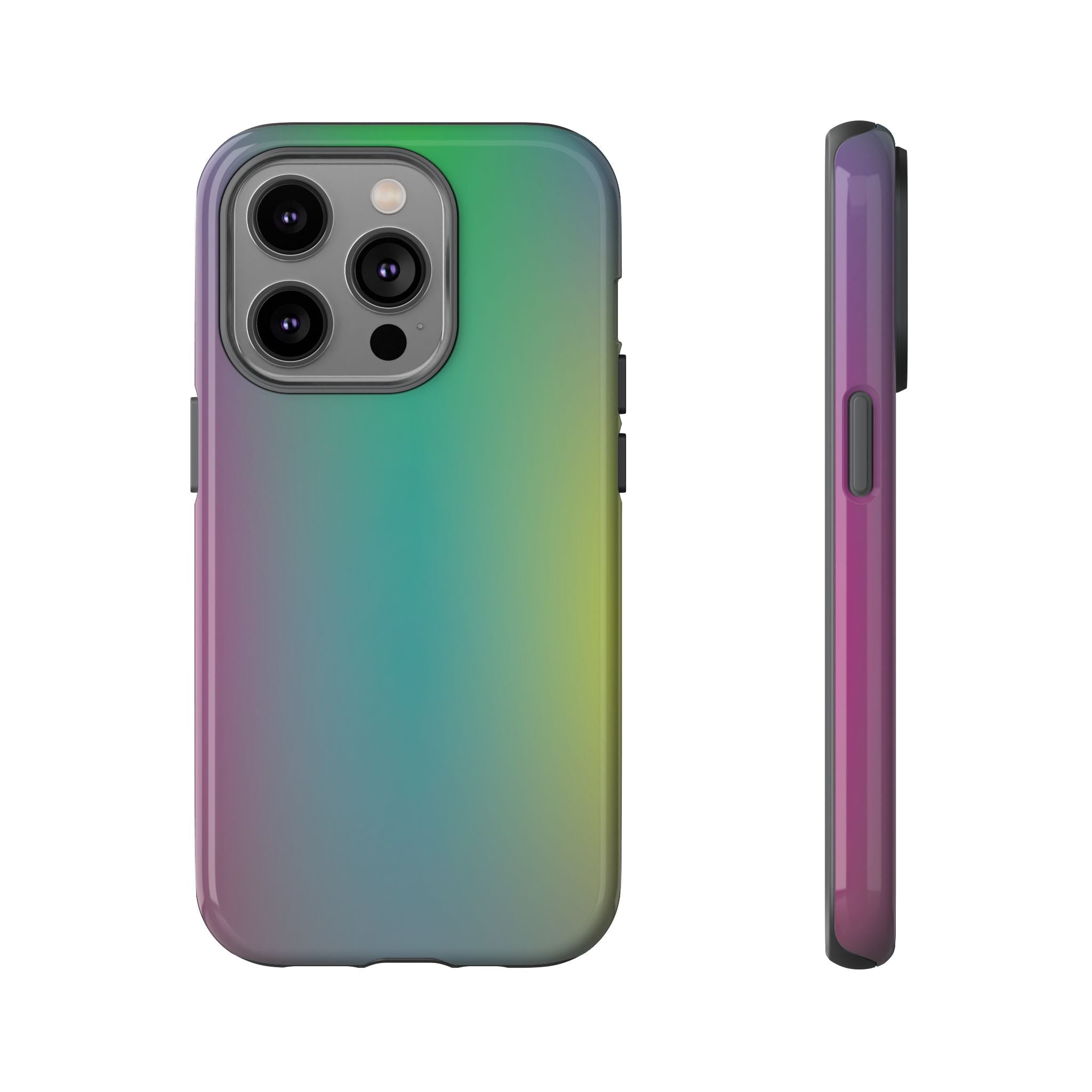 Gradient Phone Case, Tough Cases, Stylish Phone Protector, Unique Phone Cover, Gift for Tech Lovers, Colorful Phone Accessory