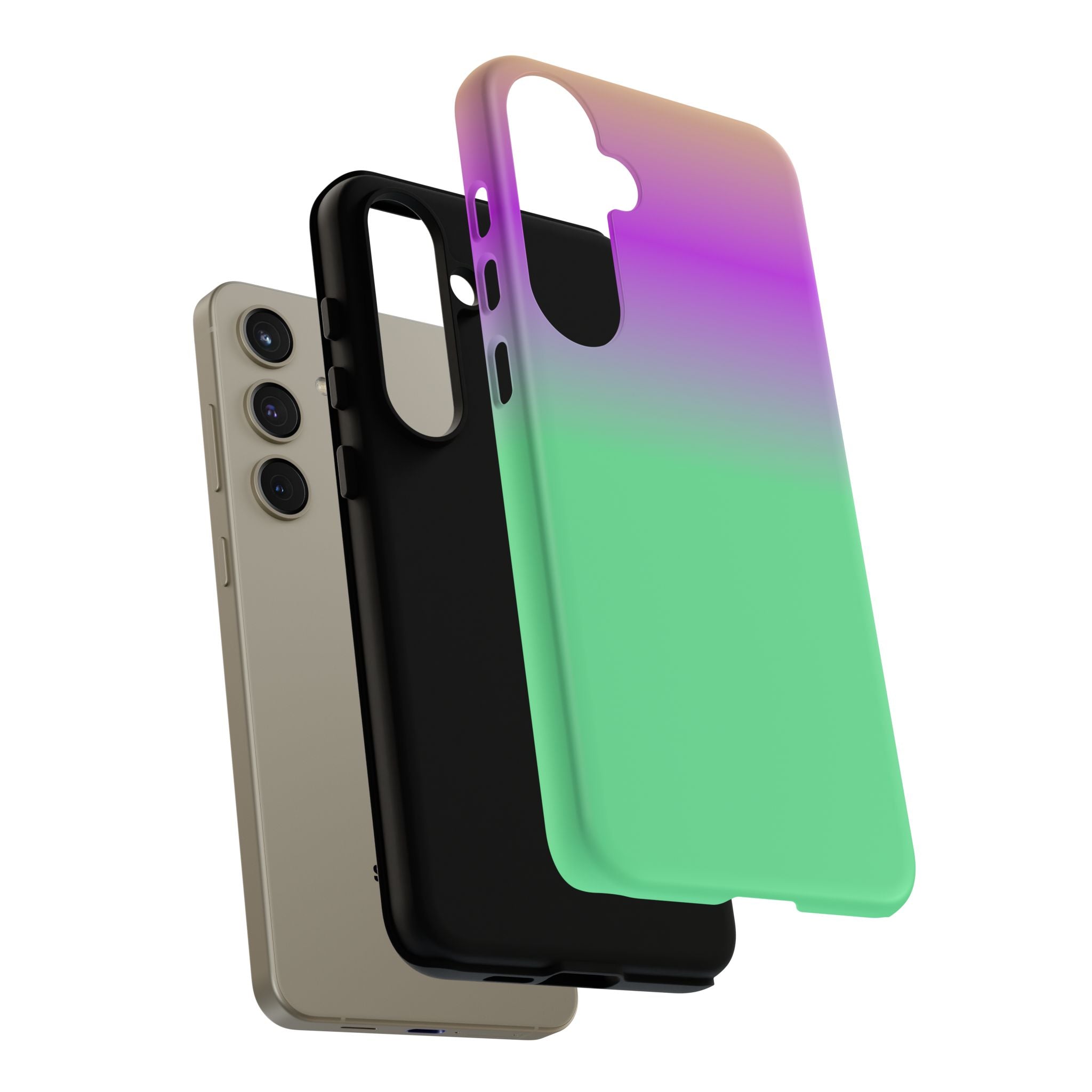 Vibrant Phone Case, Stylish Tech Accessory, Fun Gift Idea, Unique Mobile Cover, Trendy Gradient Design