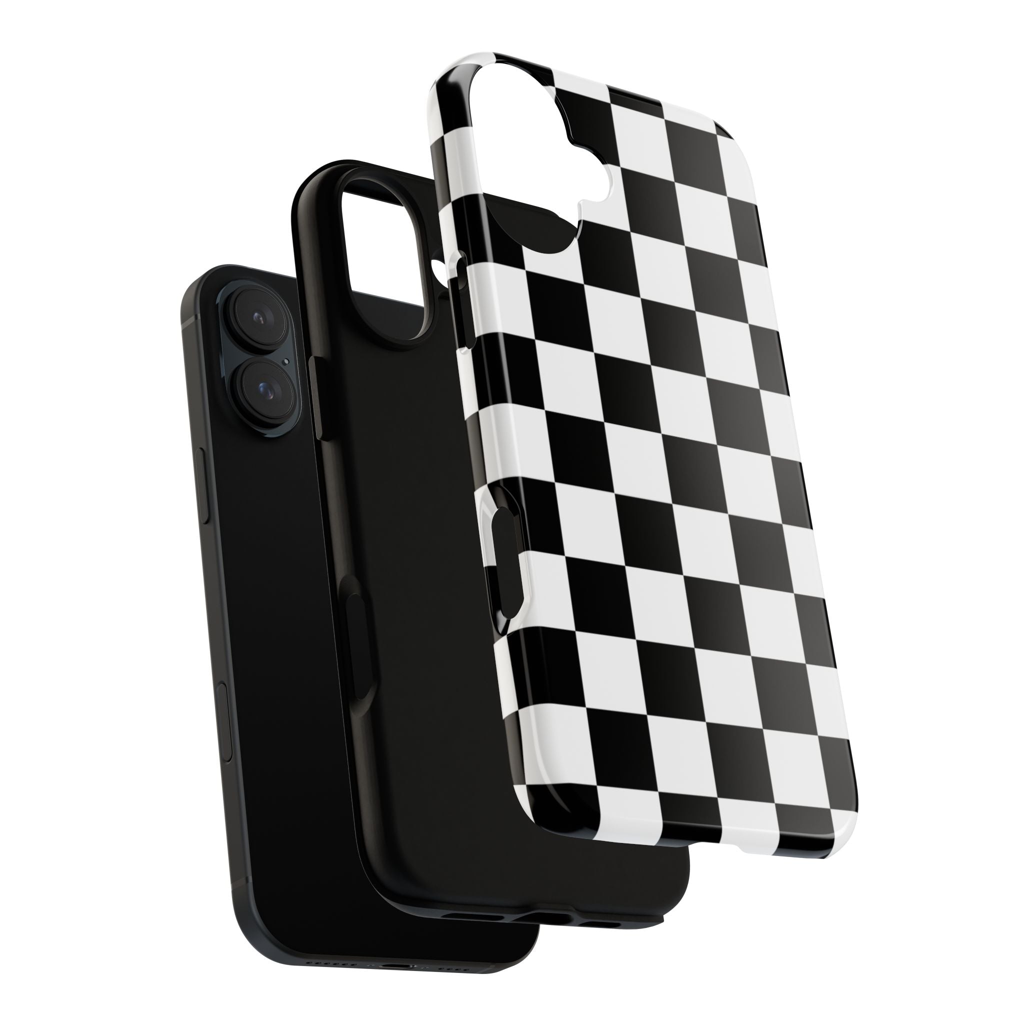 Stylish Checkered Phone Case | Trendy Protective Cover for iPhone, Gift for Teens, Fashion Accessory, Unique Design for All Occasions