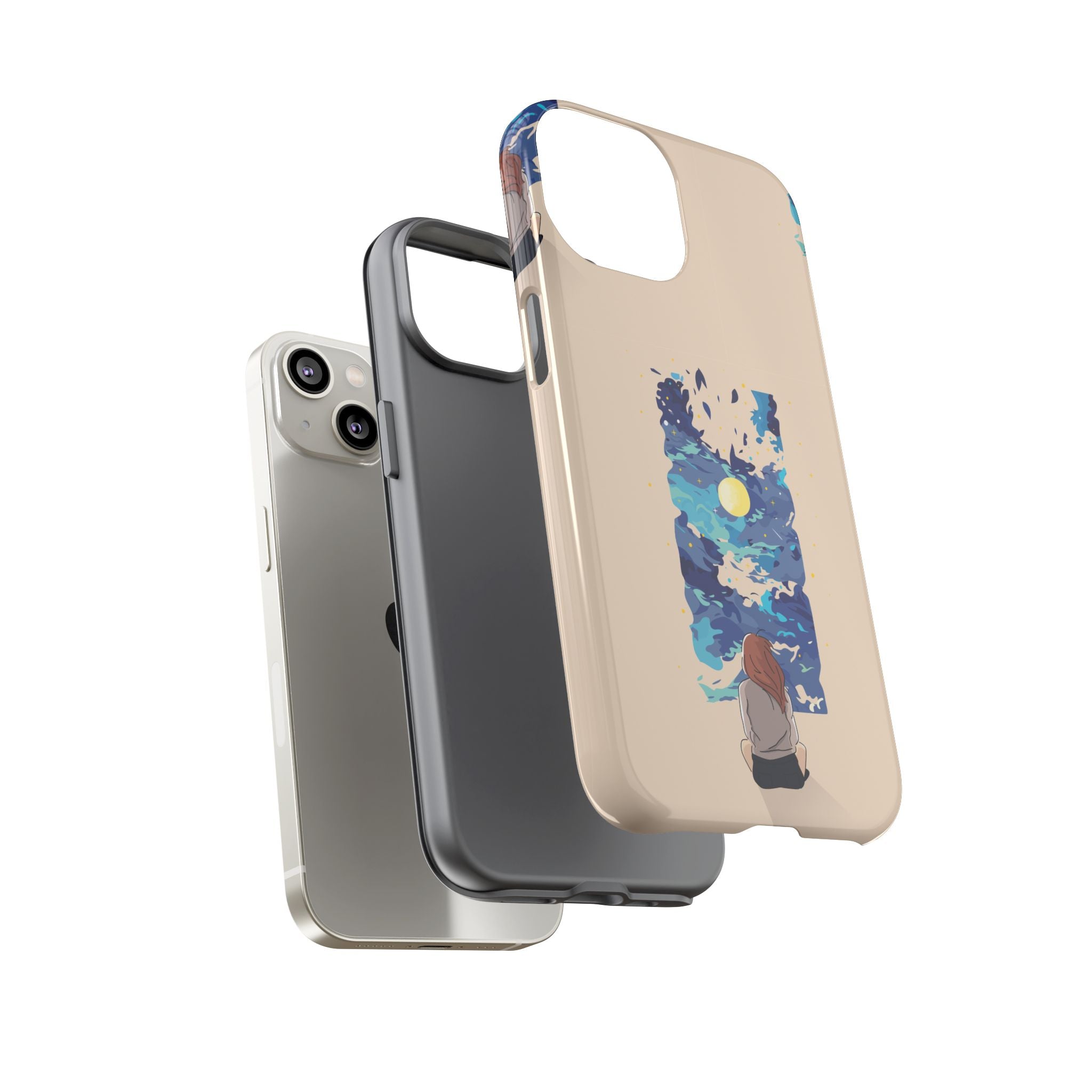 Artistic Phone Case – Expressive Protective Cover, Unique Gift for Her, Birthday Present, Eco-Friendly Mobile Accessory, Smartphone Case